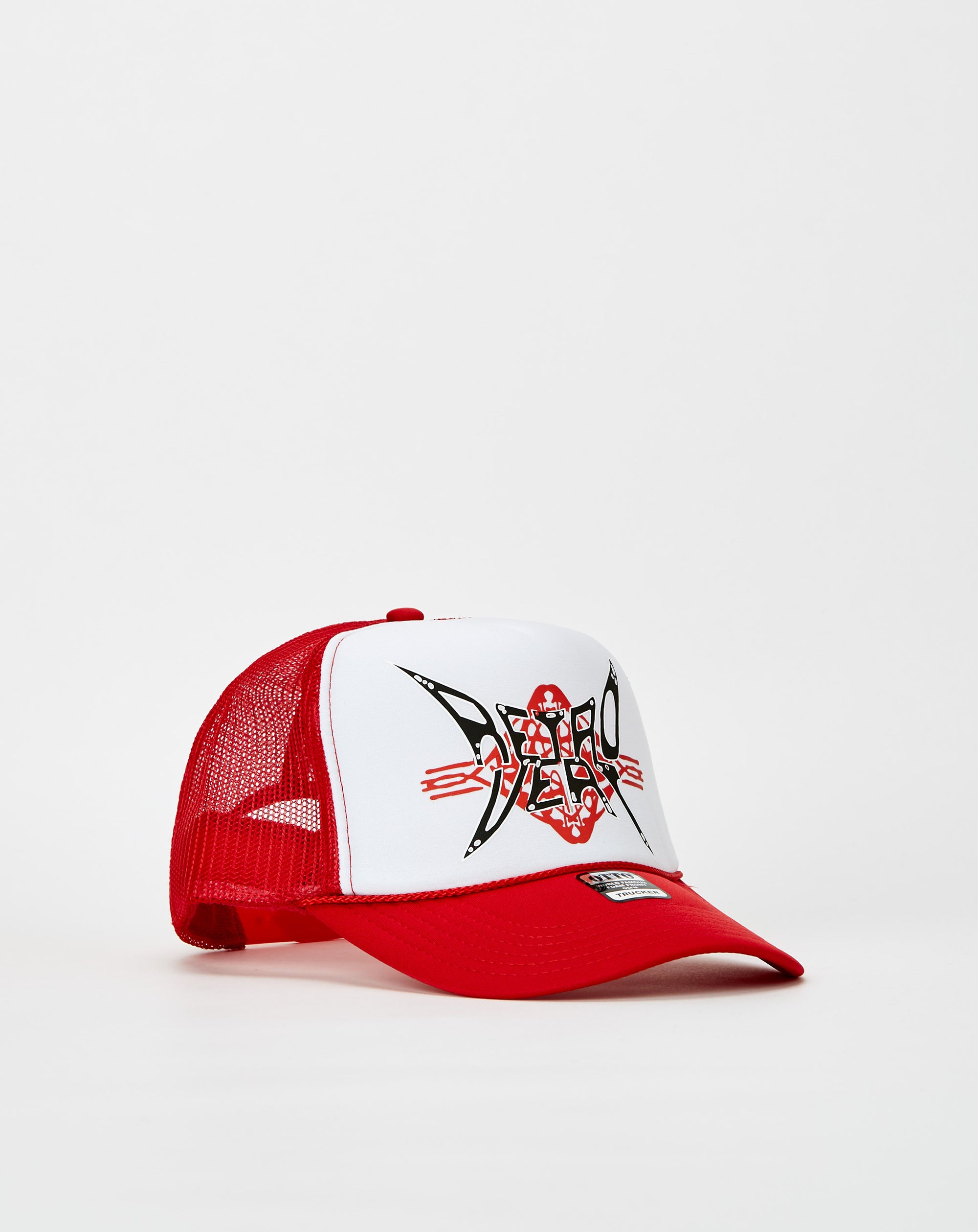 Retrovert Red Big Logo Trucker - Rule of Next Accessories