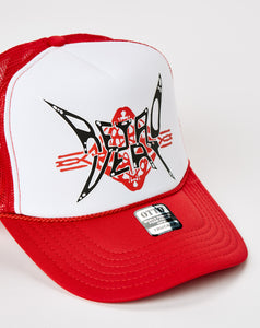 Retrovert Red Big Logo Trucker - Rule of Next Accessories