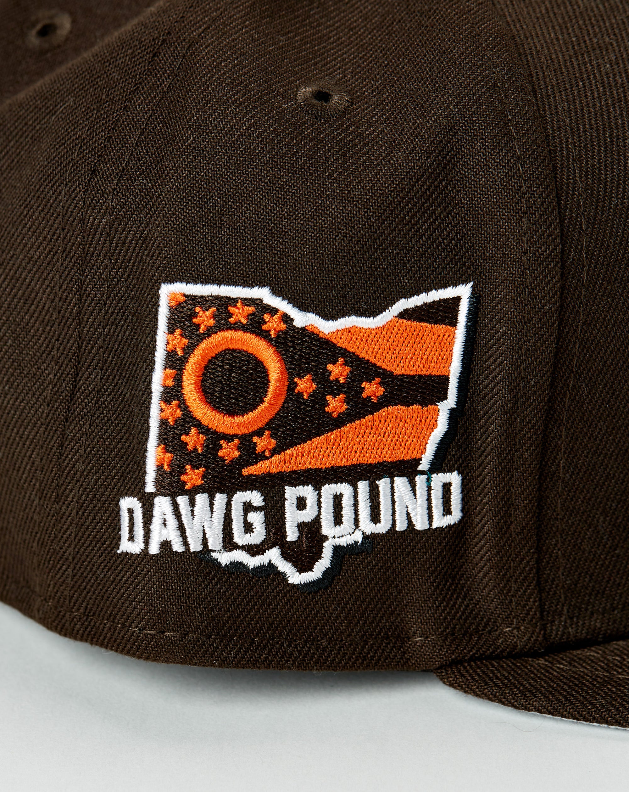 New Era Browns Snapback Hat - Rule of Next Accessories