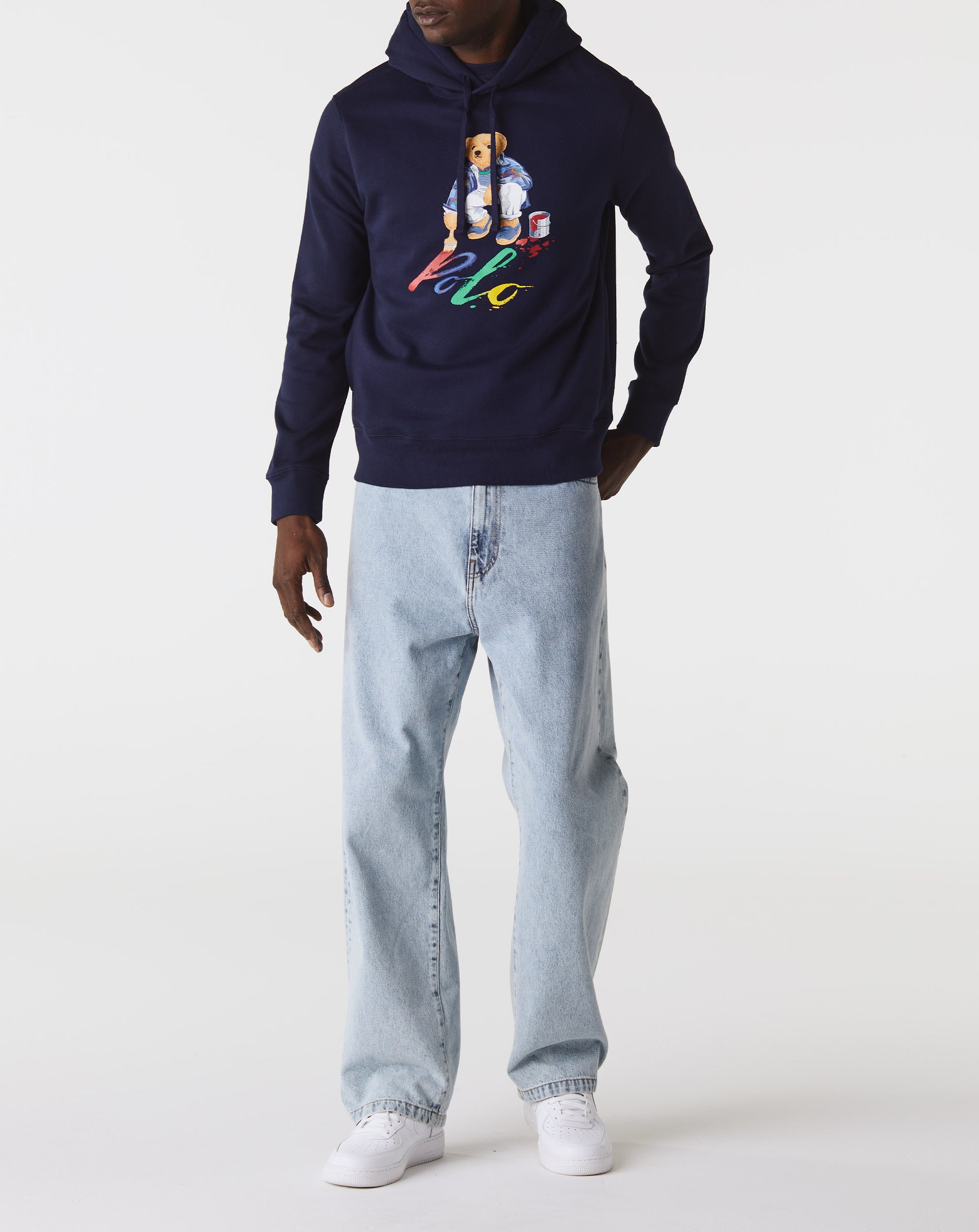 Polo Ralph Lauren Paint Bear Hoodie - Rule of Next Apparel