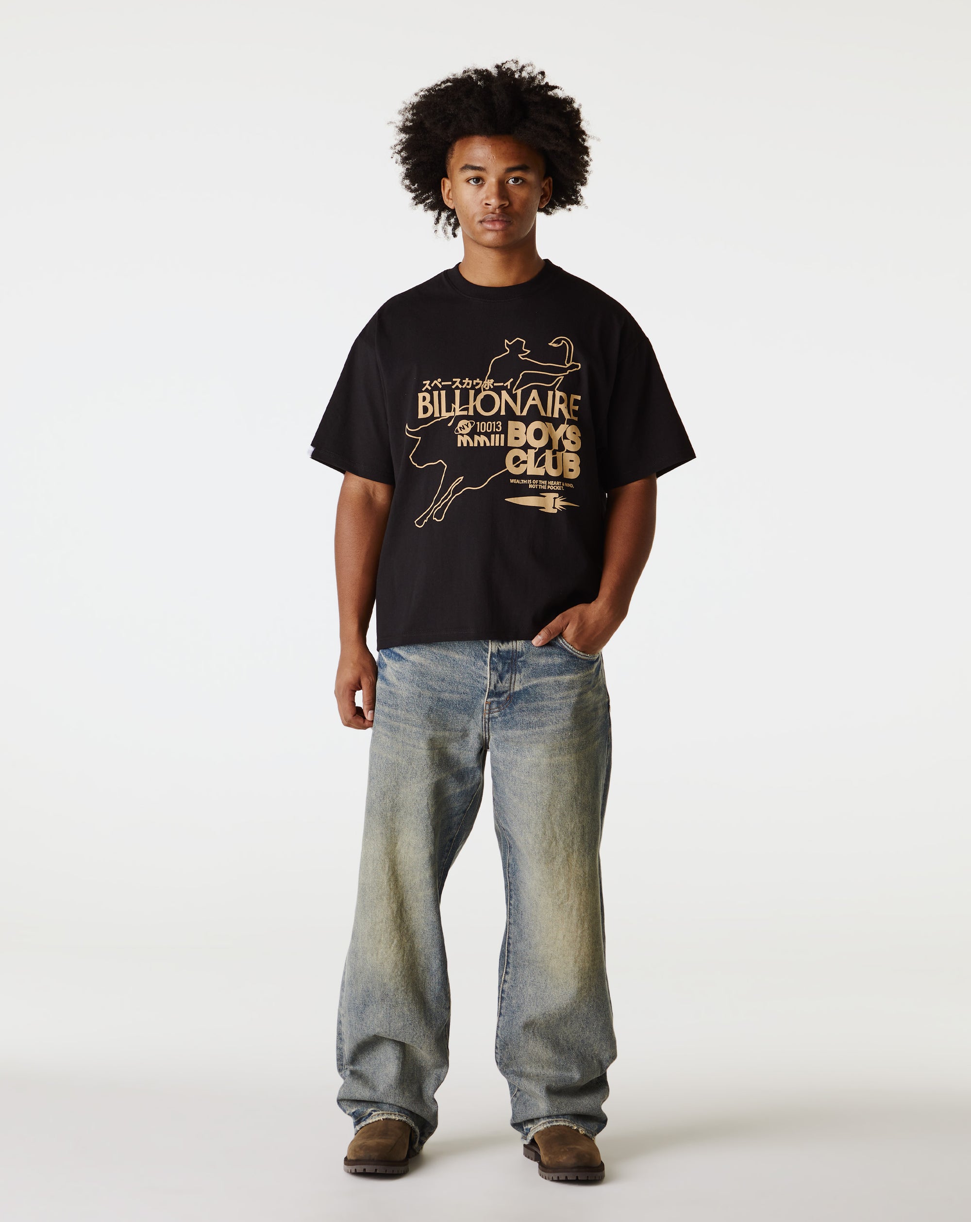 Billionaire Boys Club BB Rodeo T-Shirt (Cropped Fit) - Rule of Next Apparel