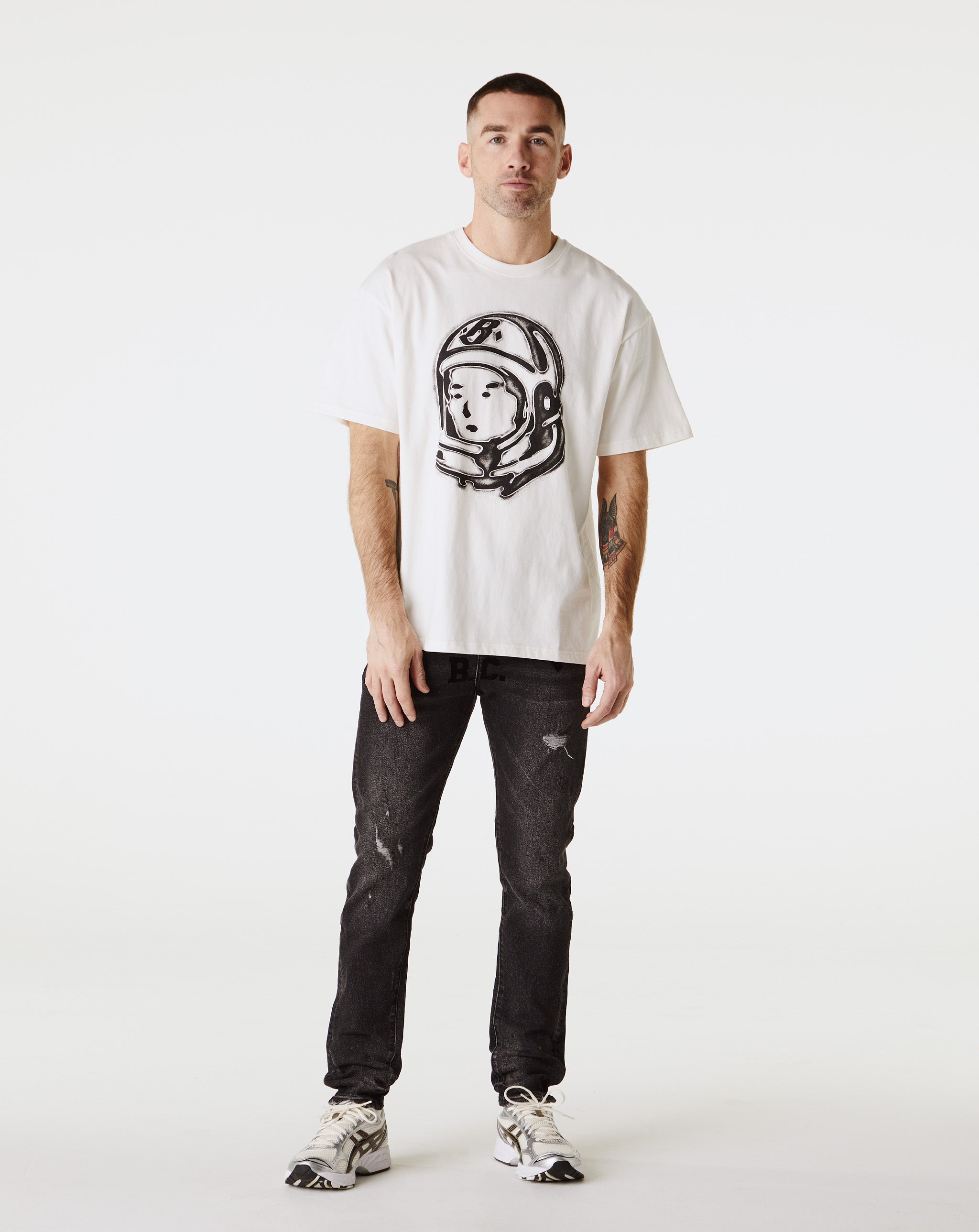 Billionaire Boys Club BB Branded Helmet T-Shirt - Rule of Next Apparel