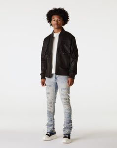 Jordan Craig Coated Black Jacket - Rule of Next Apparel