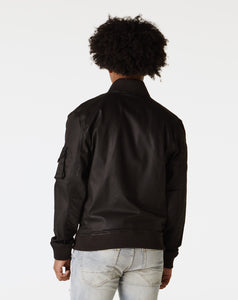 Jordan Craig Coated Black Jacket - Rule of Next Apparel