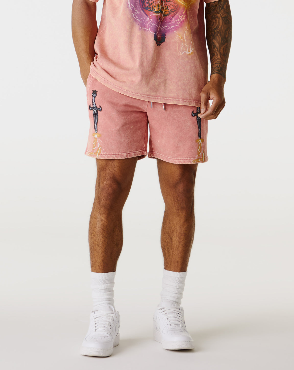 Doctrine Dagger Wave Shorts - Rule of Next Apparel