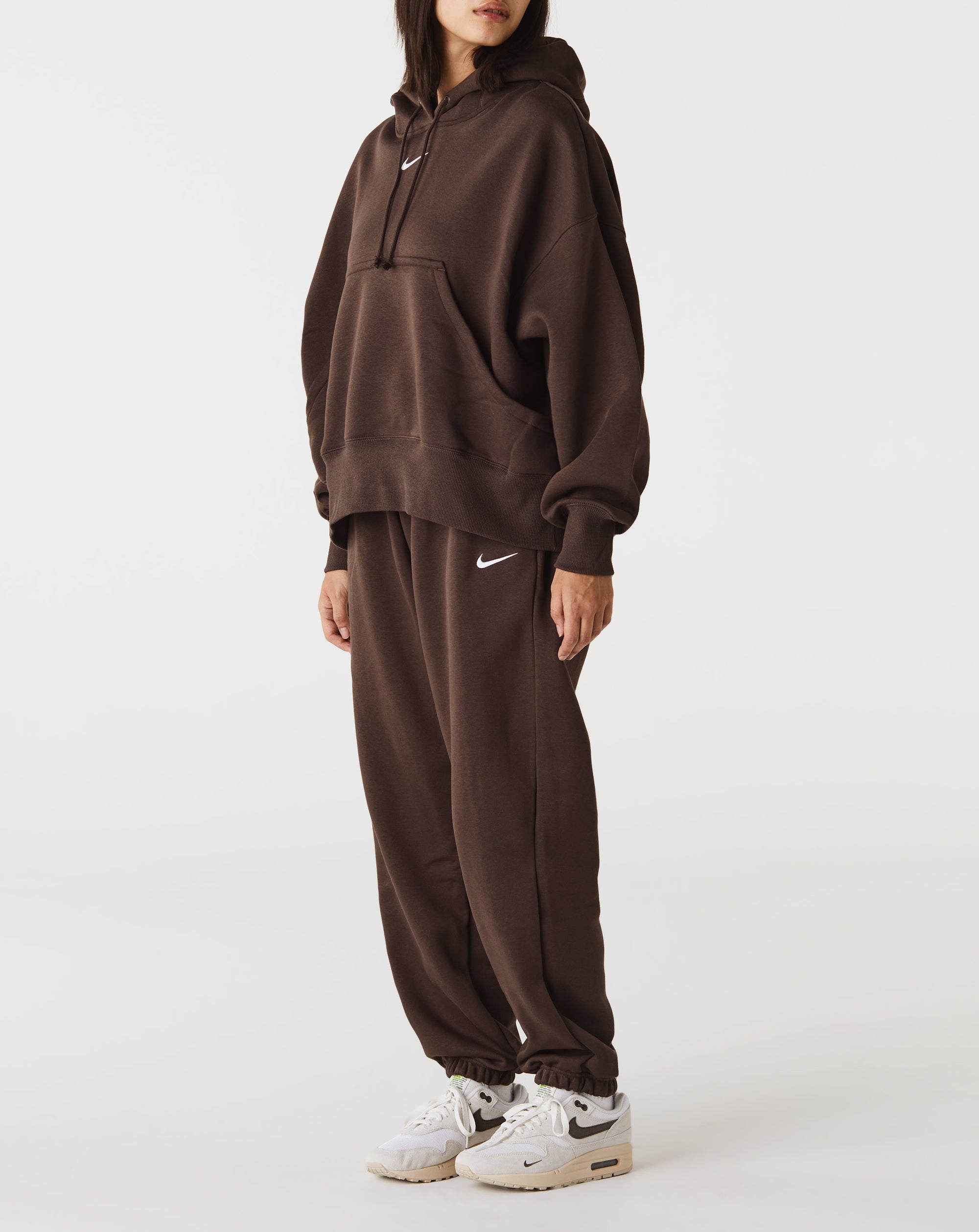 Nike Phoenix Fleece sweatpants in brown