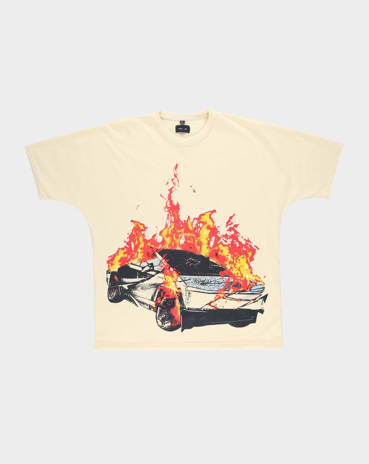 PRVT LBL Dumpster Fire T-Shirt - Rule of Next Apparel