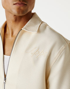 By Appointment Only Kevin Zipped Collared Shirt - Rule of Next Apparel