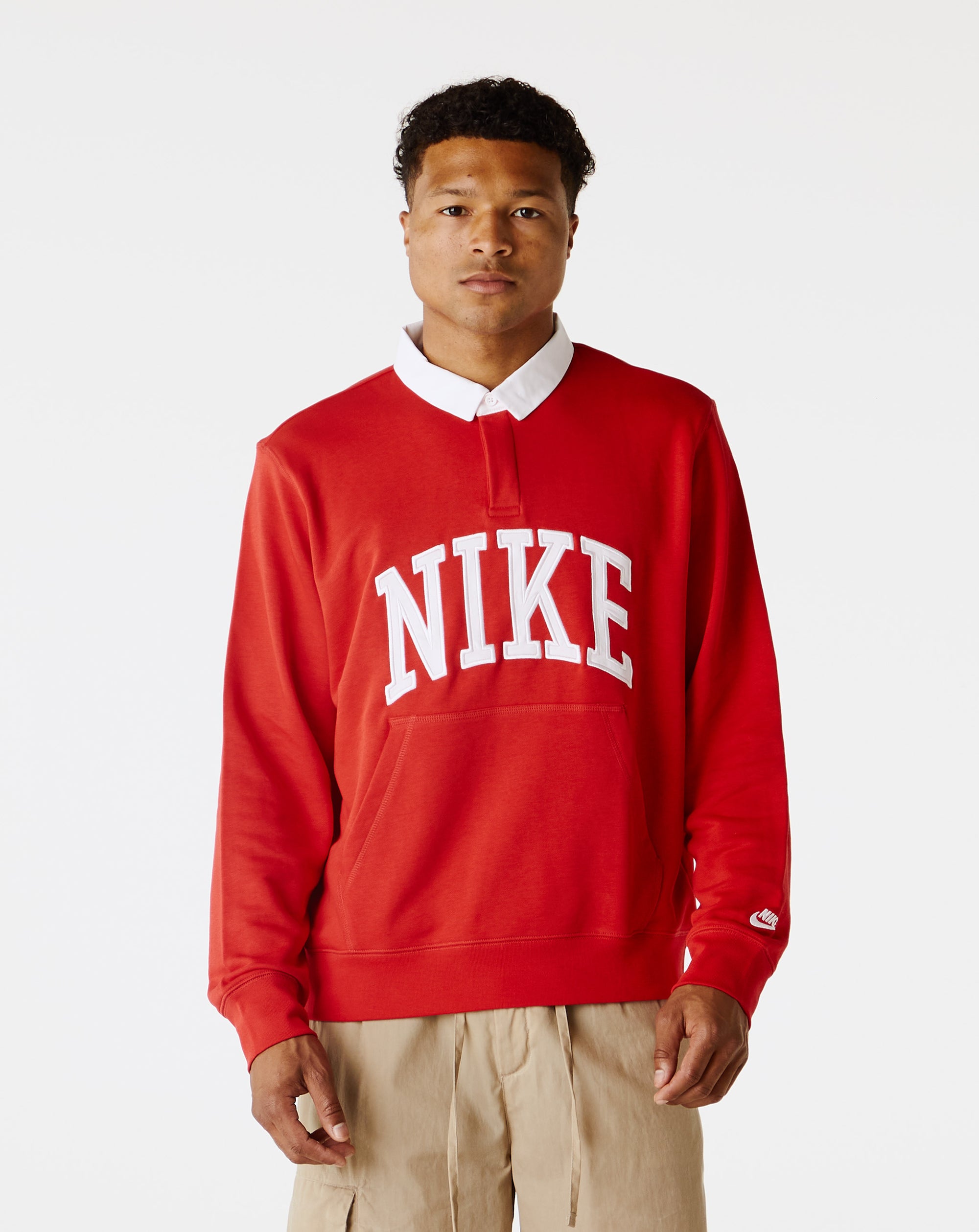 Nike Long Sleeve Fleece Polo Shirt - Rule of Next Apparel