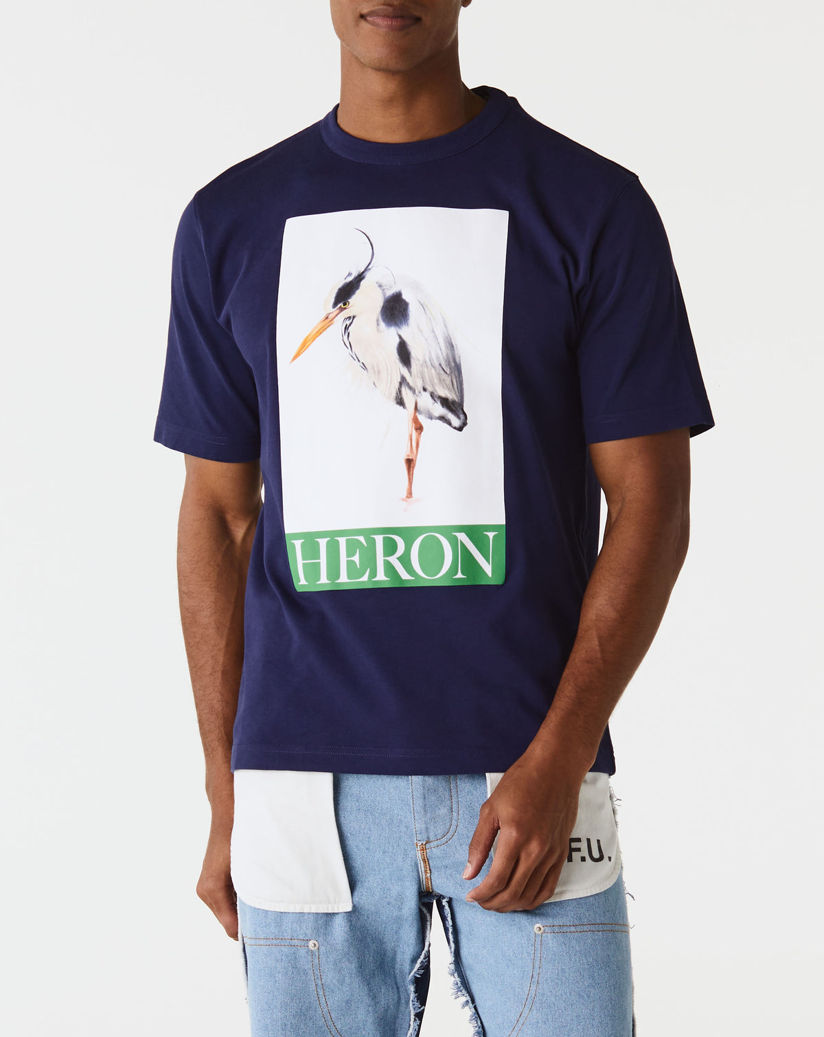 Heron Preston Heron Bird Painted T-Shirt - Rule of Next Apparel