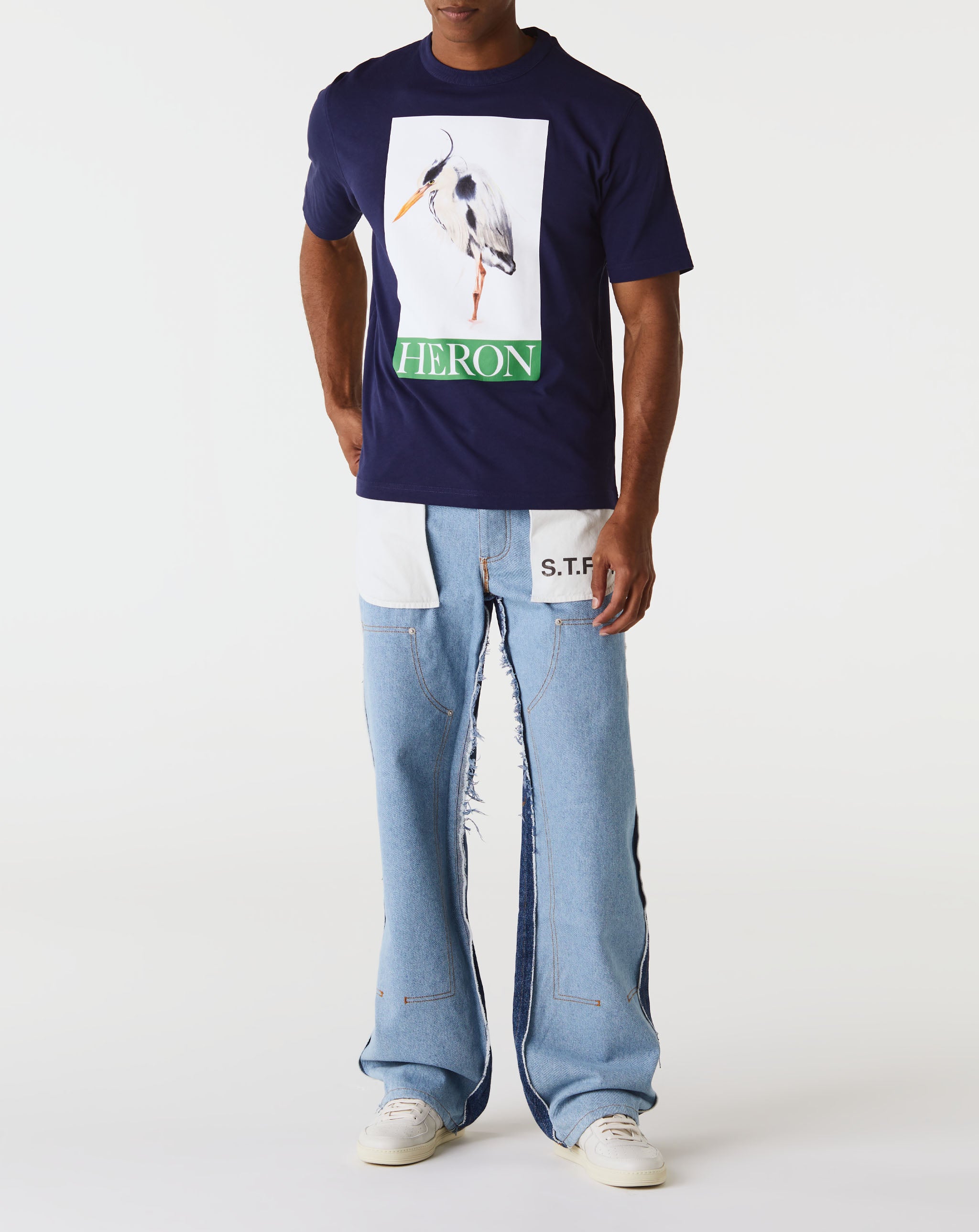 Heron Preston Heron Bird Painted T-Shirt - Rule of Next Apparel