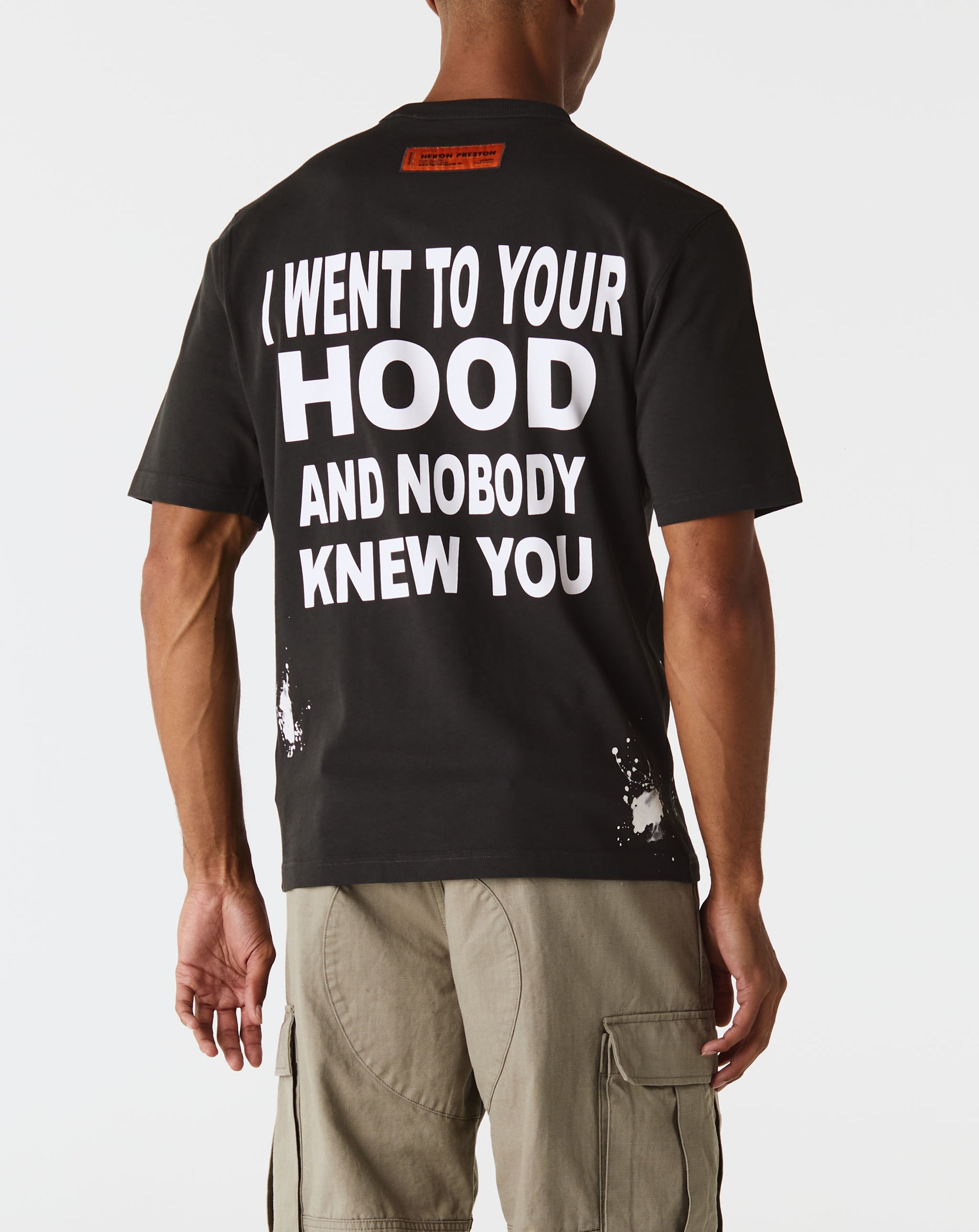 Heron Preston Nobody Globe T-Shirt - Rule of Next Apparel