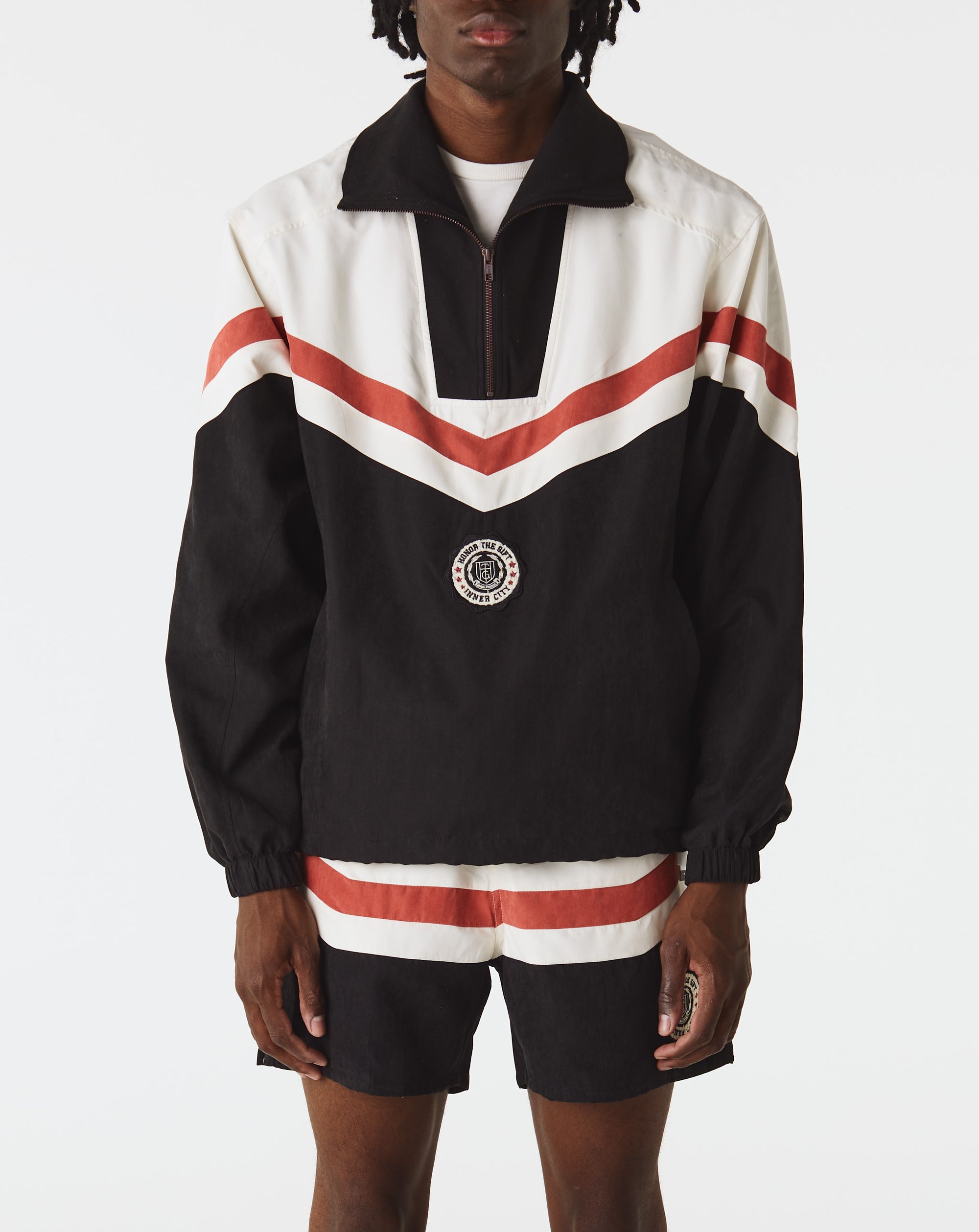 Honor The Gift Brushed Poly Track Anorak - Rule of Next Apparel