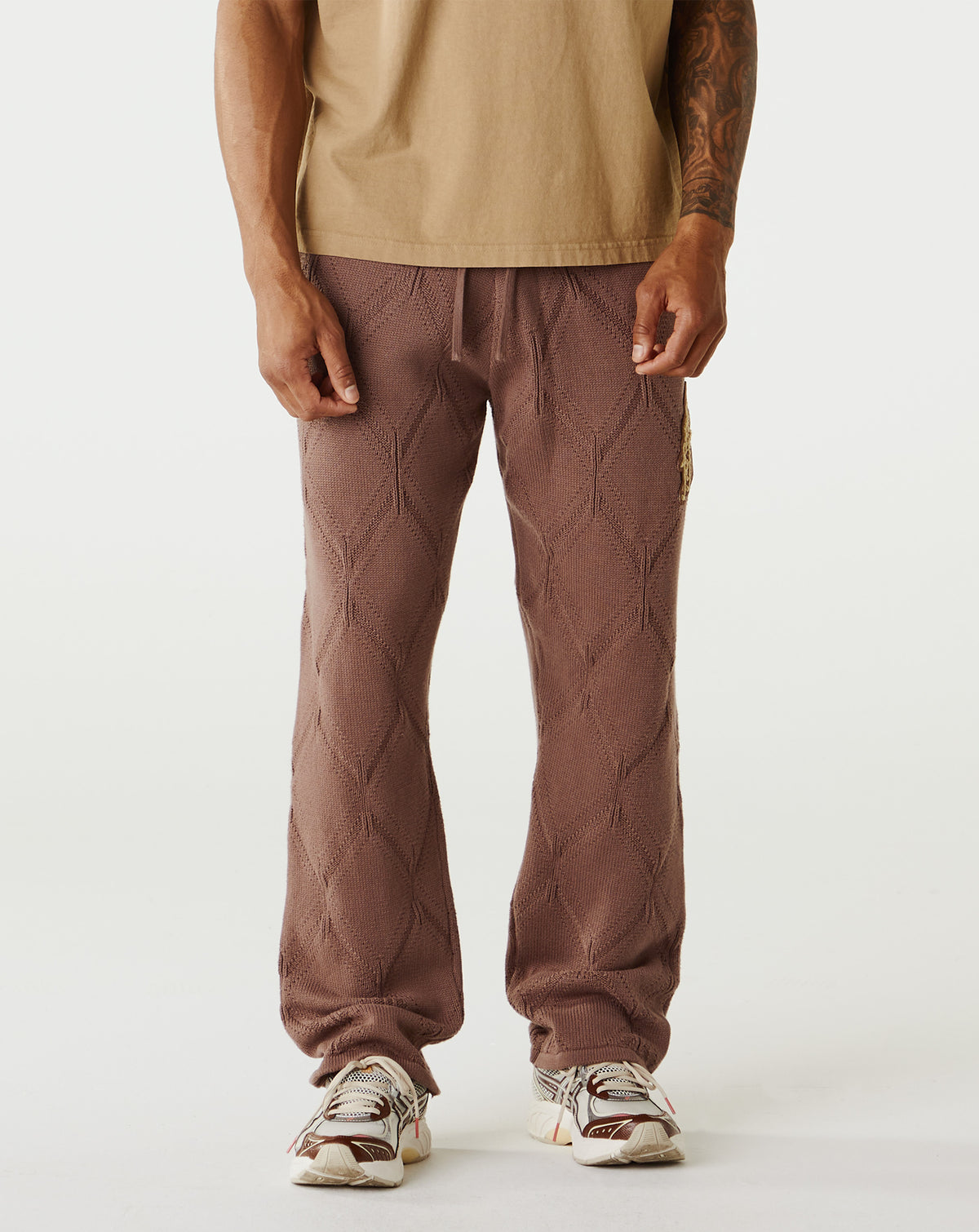 Honor The Gift Diamond Knit Pant - Rule of Next Apparel