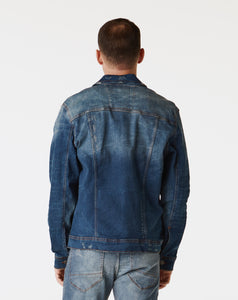 Jordan Craig Ripped Denim Jacket - Rule of Next Apparel