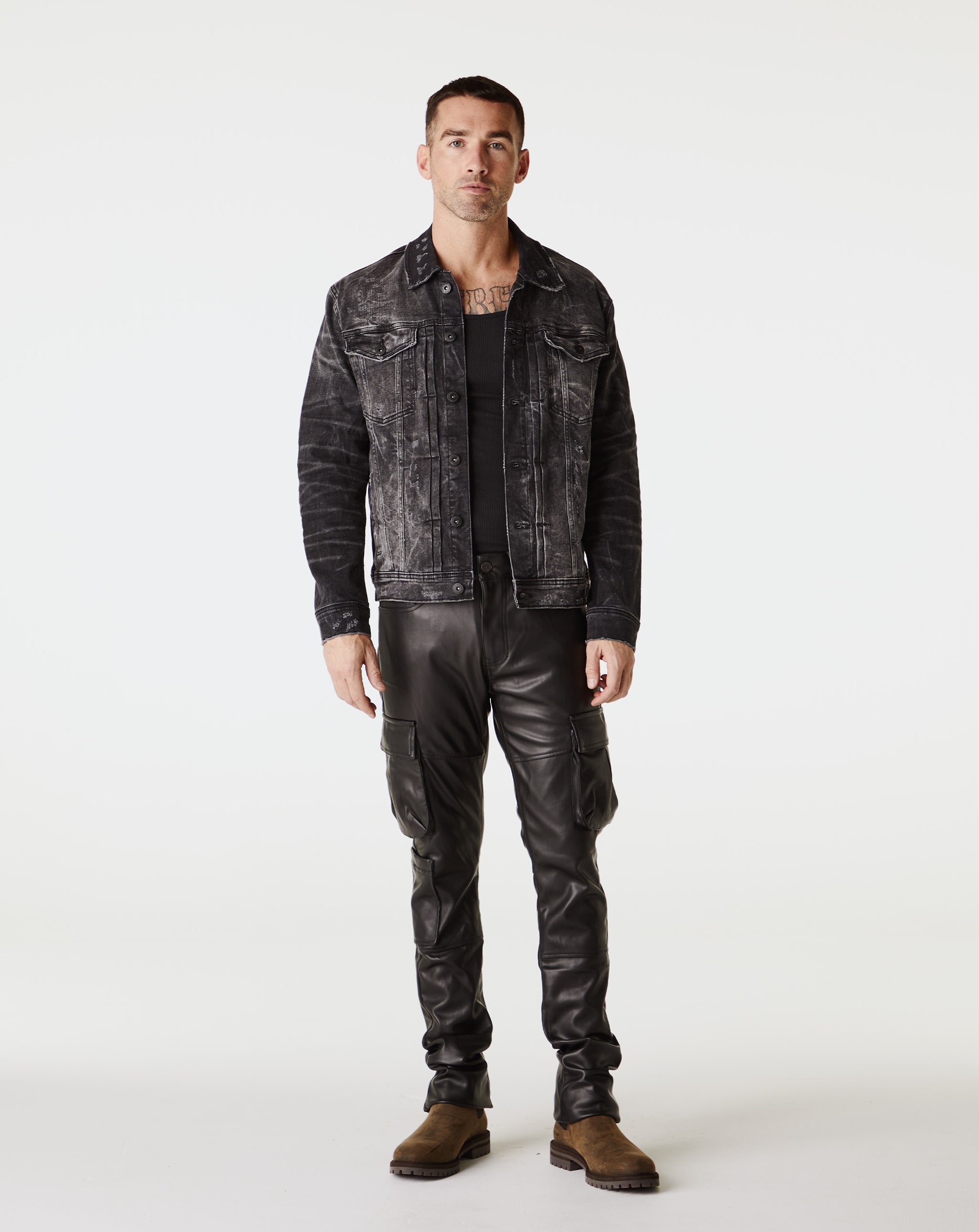 Jordan Craig Pu Cargo Pant - Rule of Next Apparel