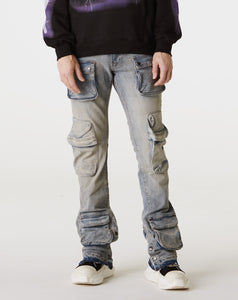 Jordan Craig Stacked 3D Cargo Jean - Rule of Next Apparel