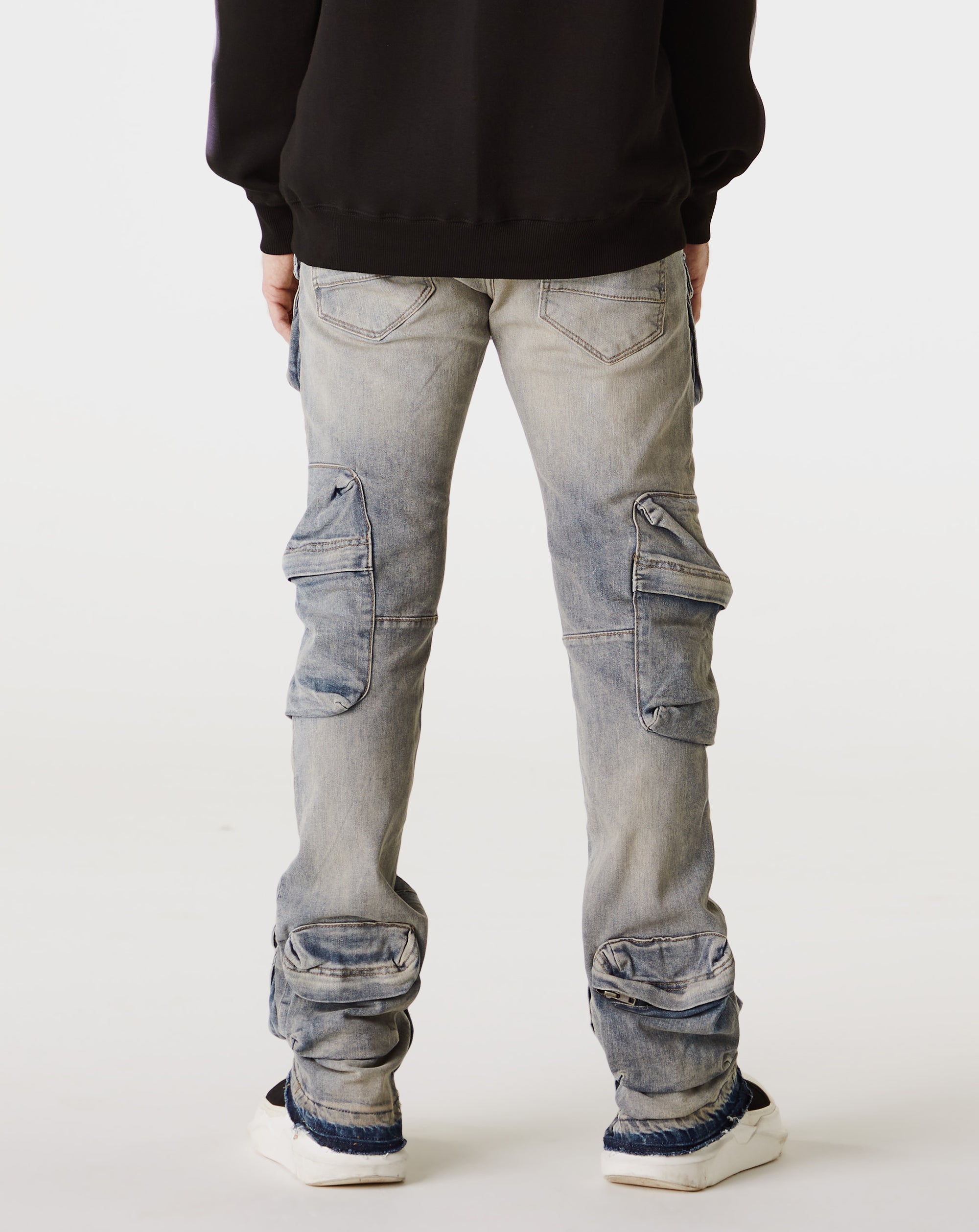 Jordan Craig Stacked 3D Cargo Jean - Rule of Next Apparel