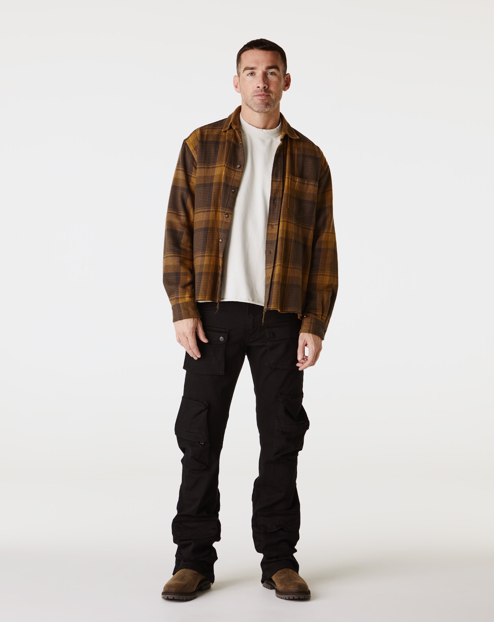 Jordan Craig Stacked 3D Cargo Jean - Rule of Next Apparel