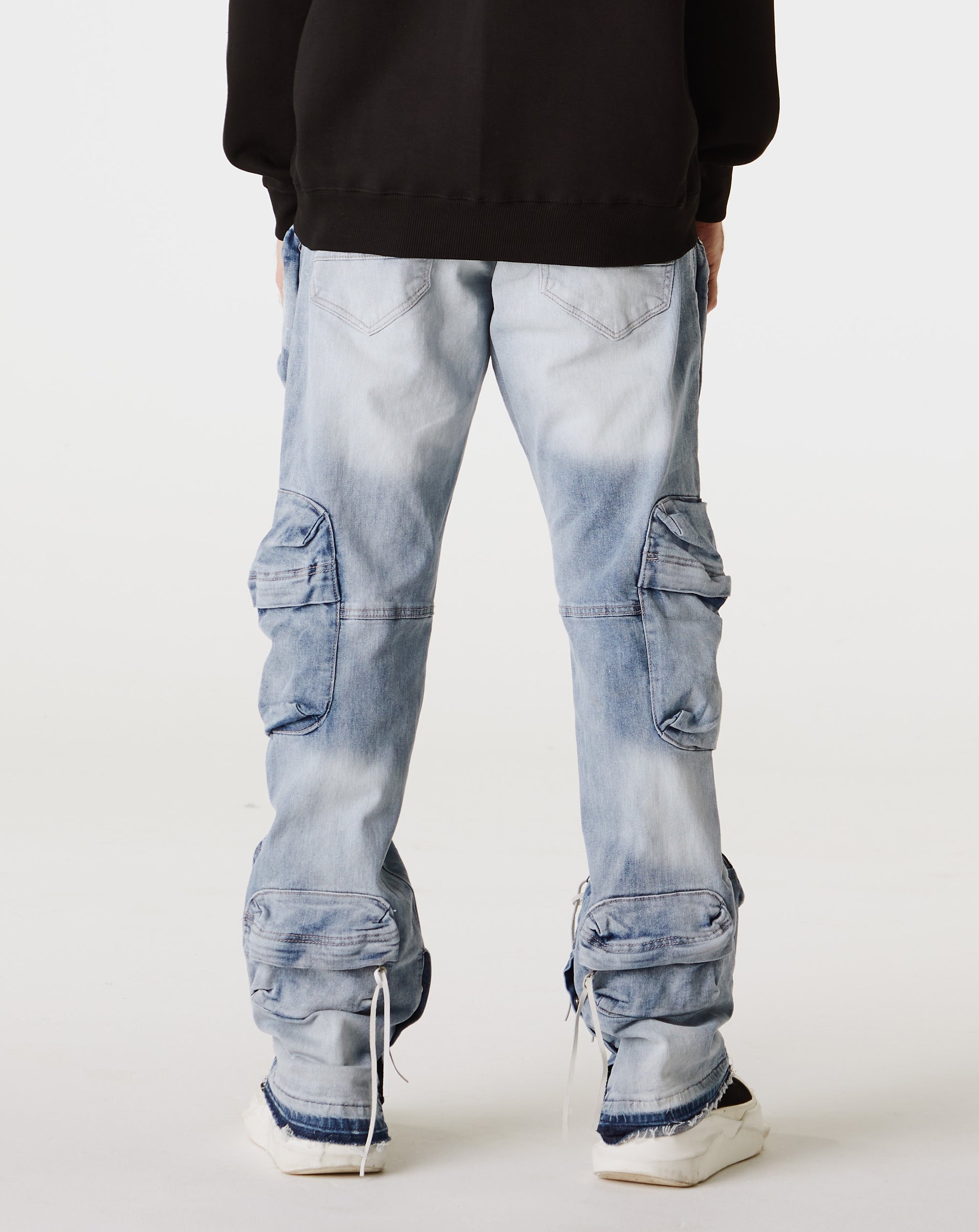 Jordan Craig Stacked 3D Cargo Jeans - Rule of Next Apparel