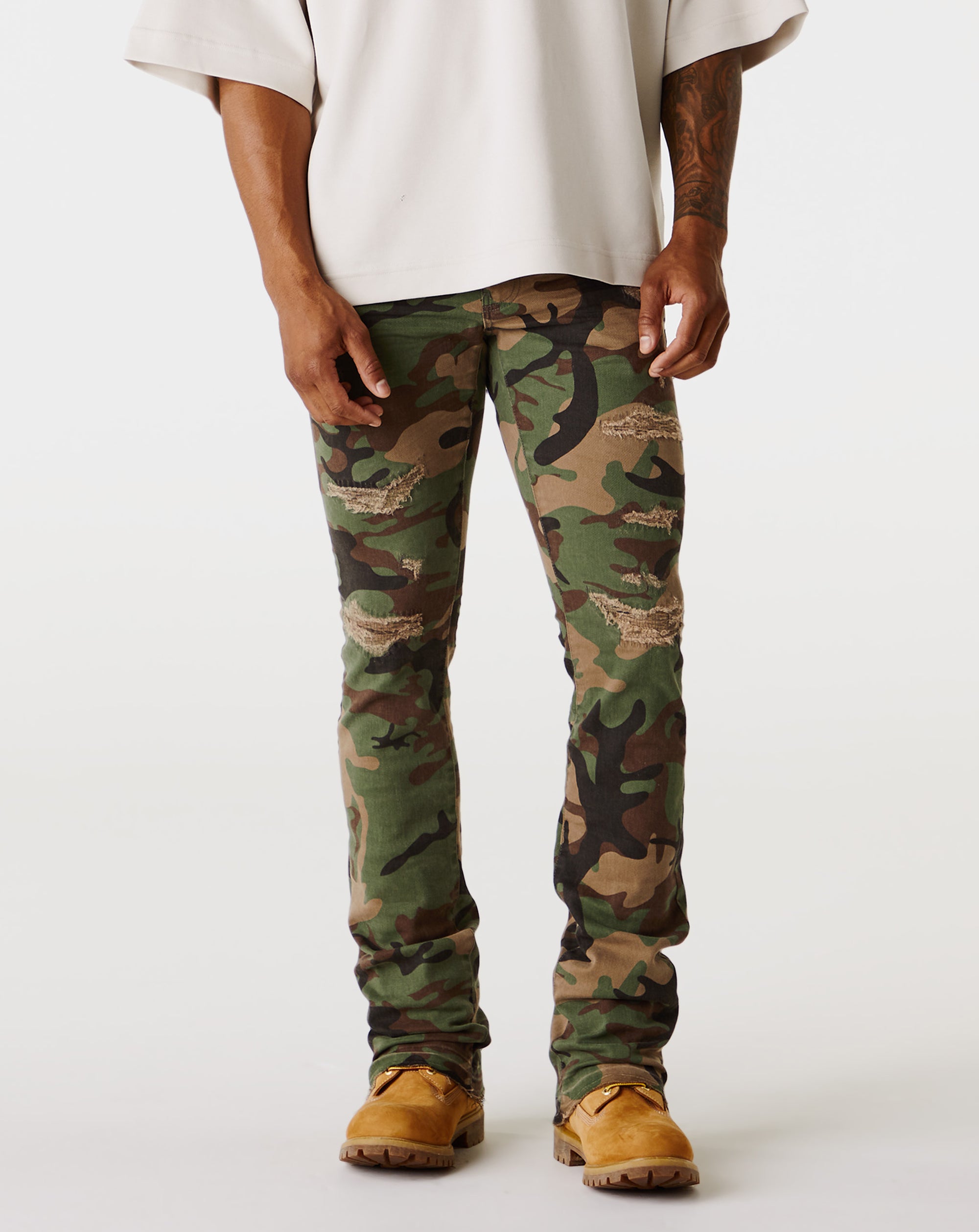 Jordan Craig Camo With Shreds - Rule of Next Apparel