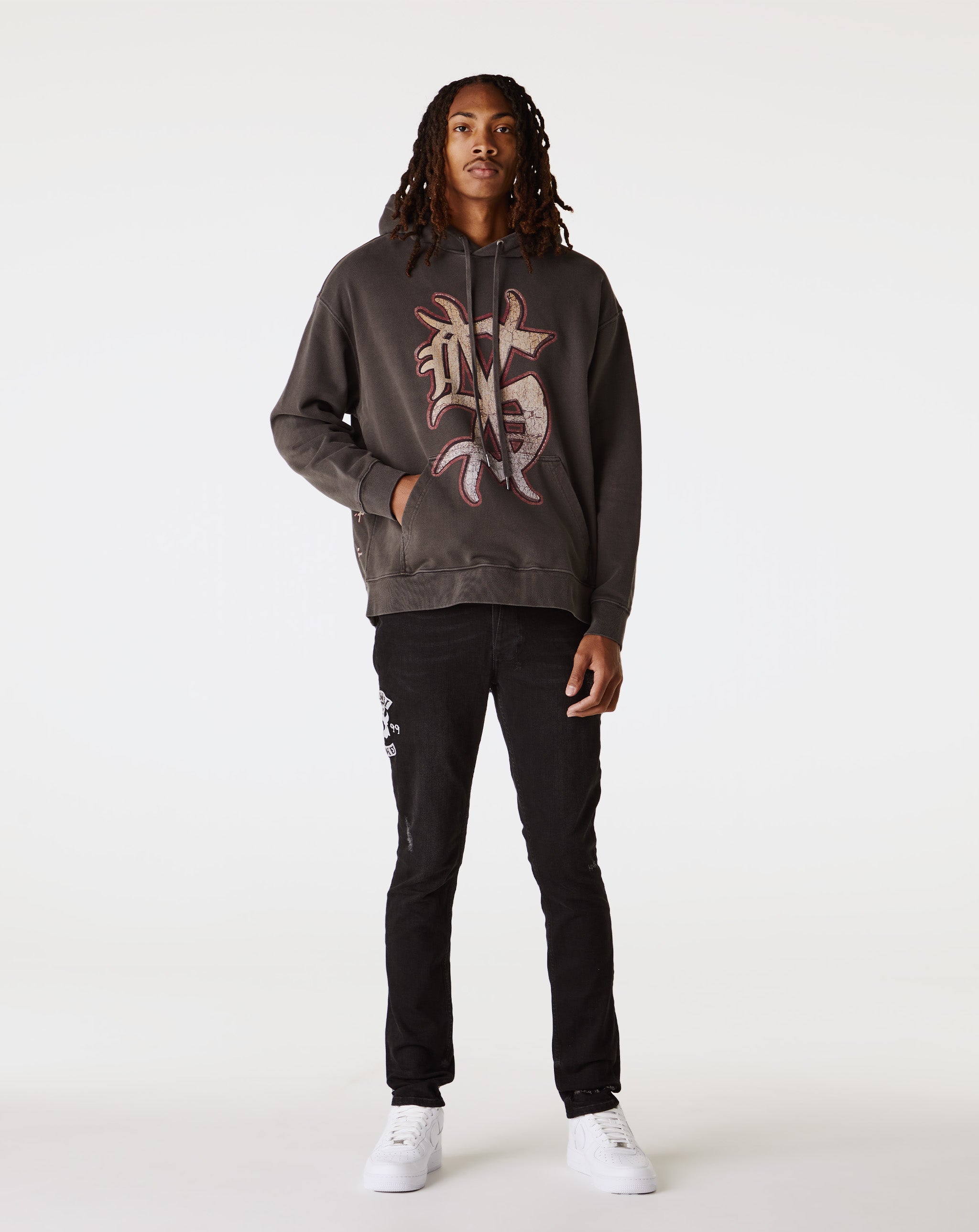 Ksubi Dug Out Biggie Faded Hoodie - Rule of Next Apparel