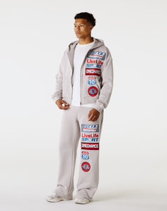 One Chance OC Patchwork Oversized Sweats - Rule of Next Apparel