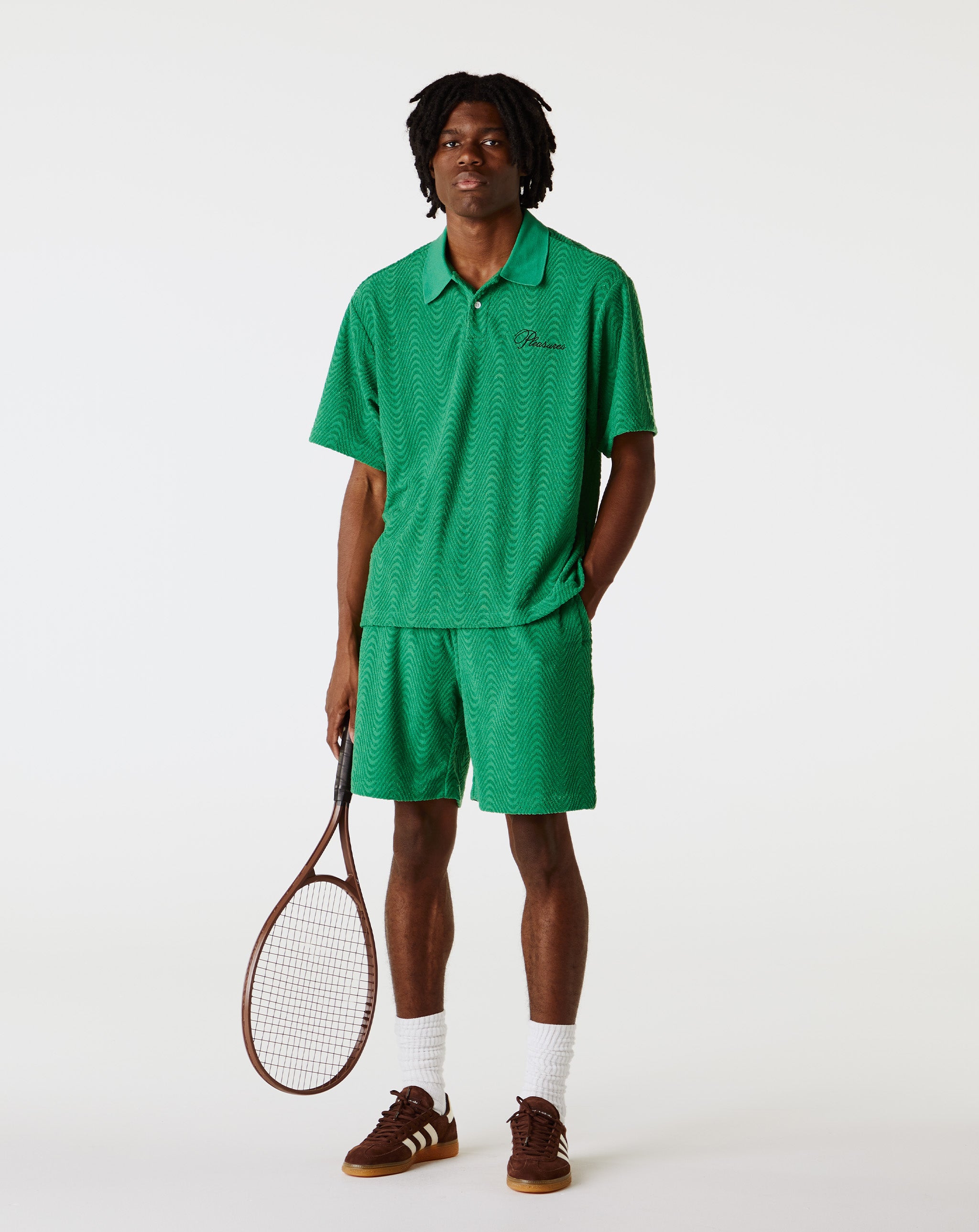 Pleasures Zen Terry Boxy Polo - Rule of Next Apparel