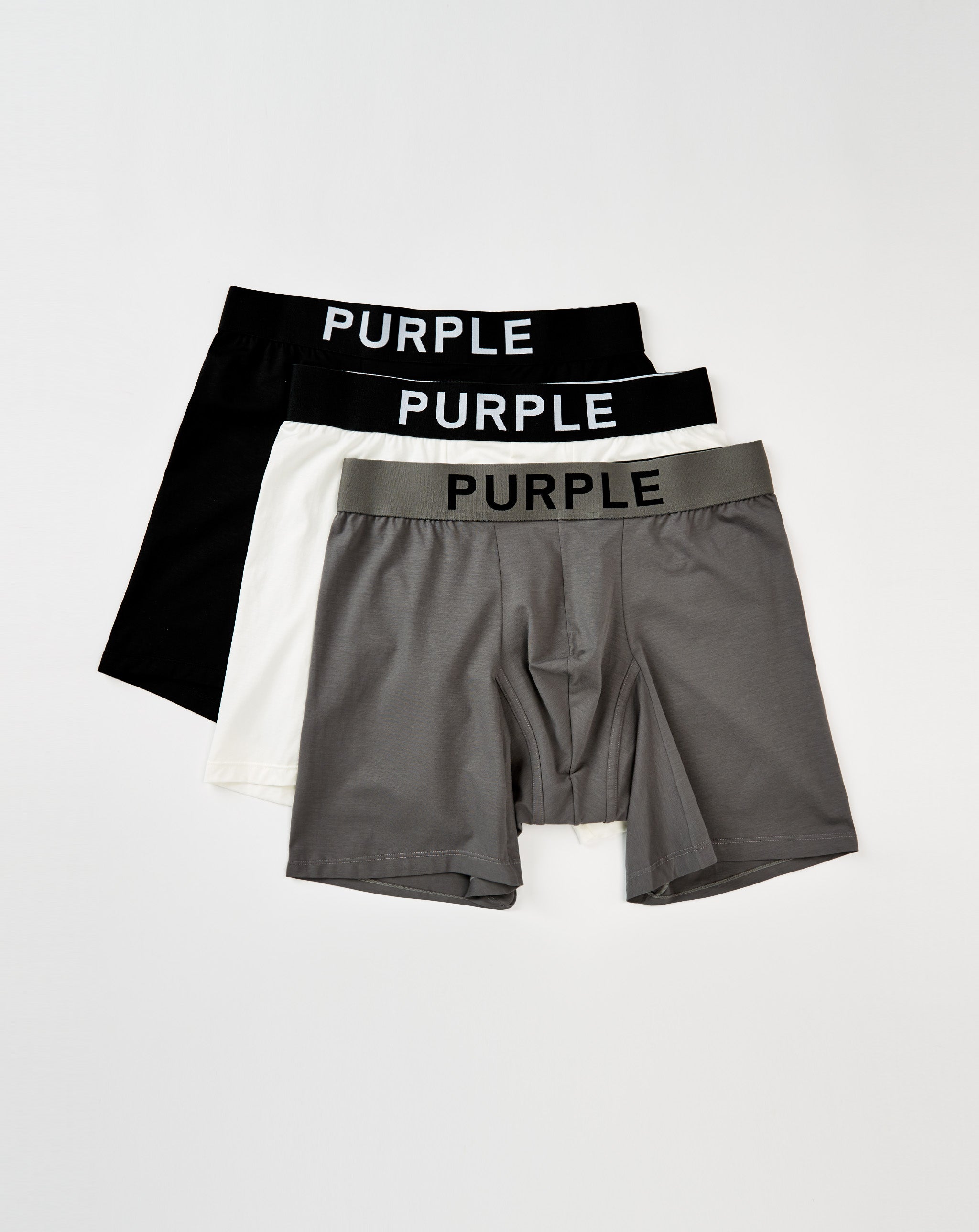 Purple Brand 3 Pack Boxer Briefs - Rule of Next Accessories