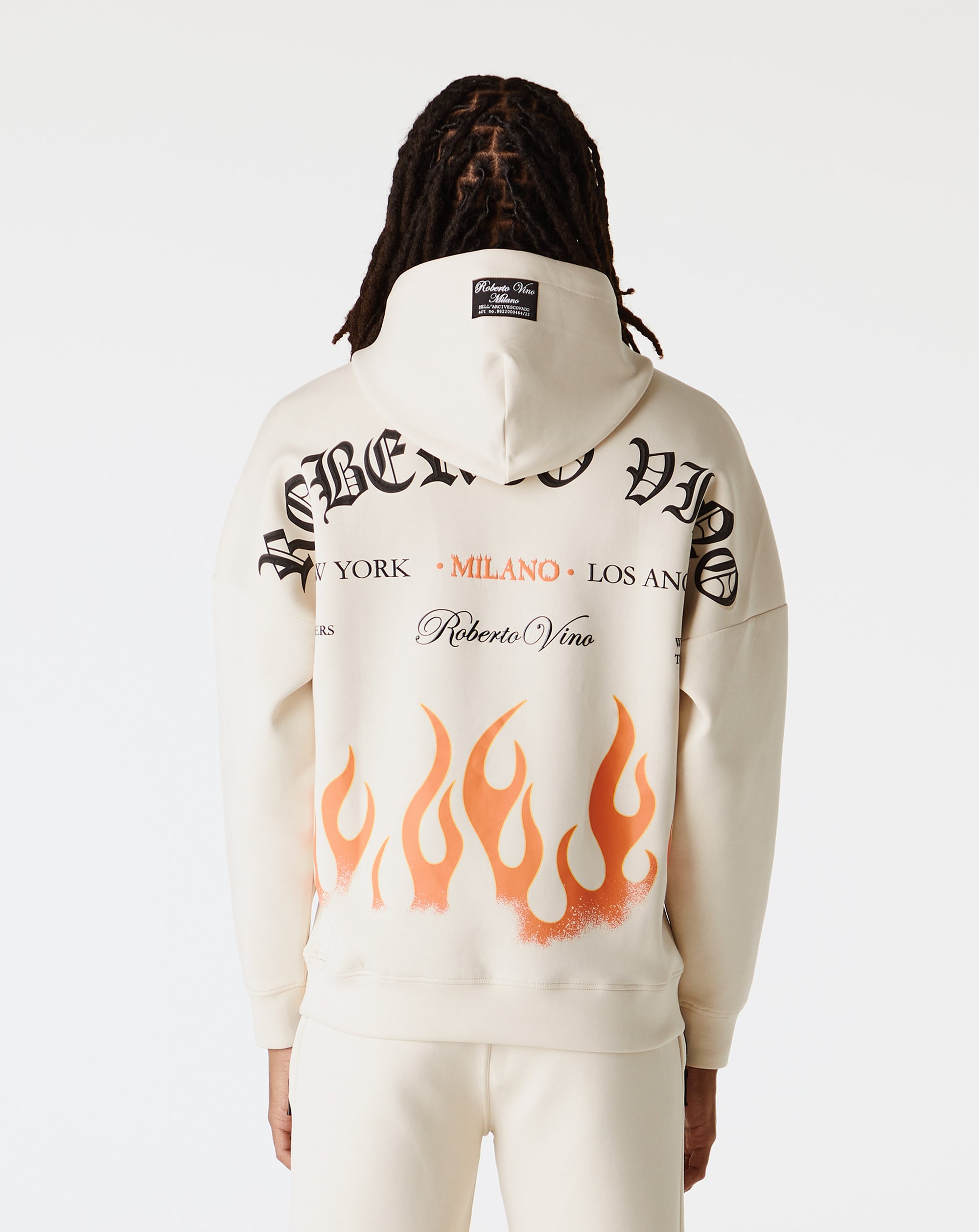 Roberto Vino Milano Flame Hoodie - Rule of Next Apparel