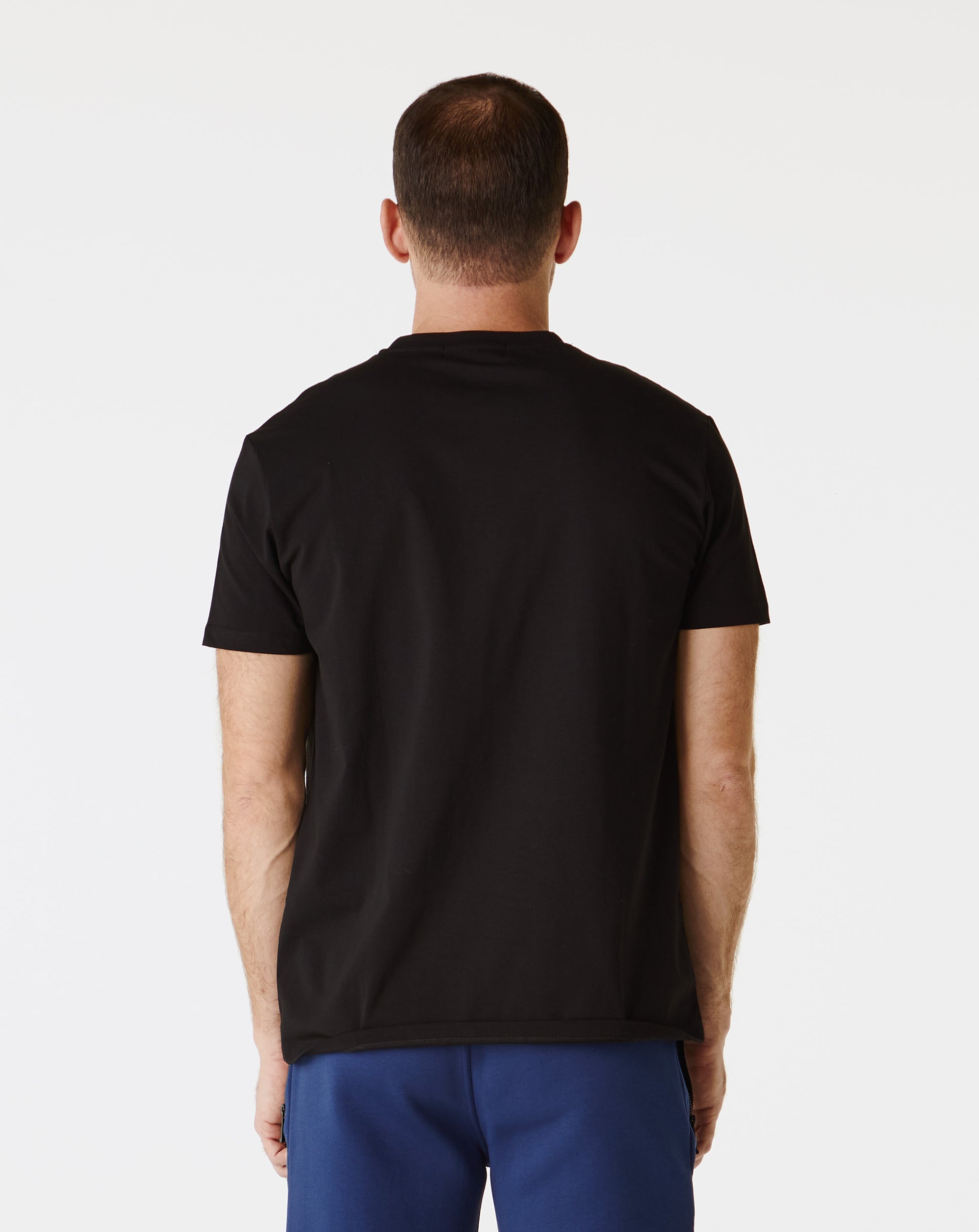 RV Milano Black Plain T-Shirt