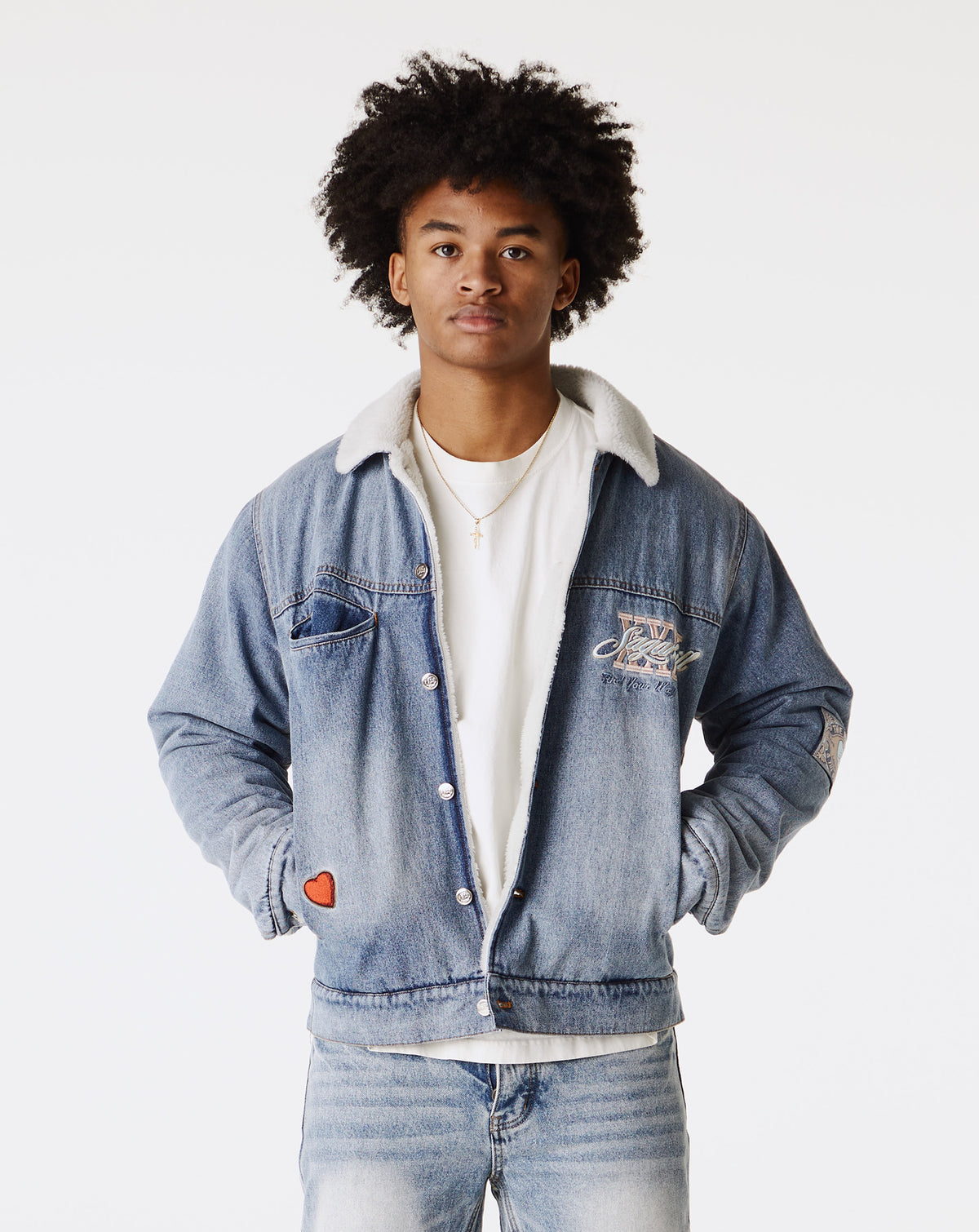 Sugarhill The Heart Denim Jacket - Rule of Next Apparel