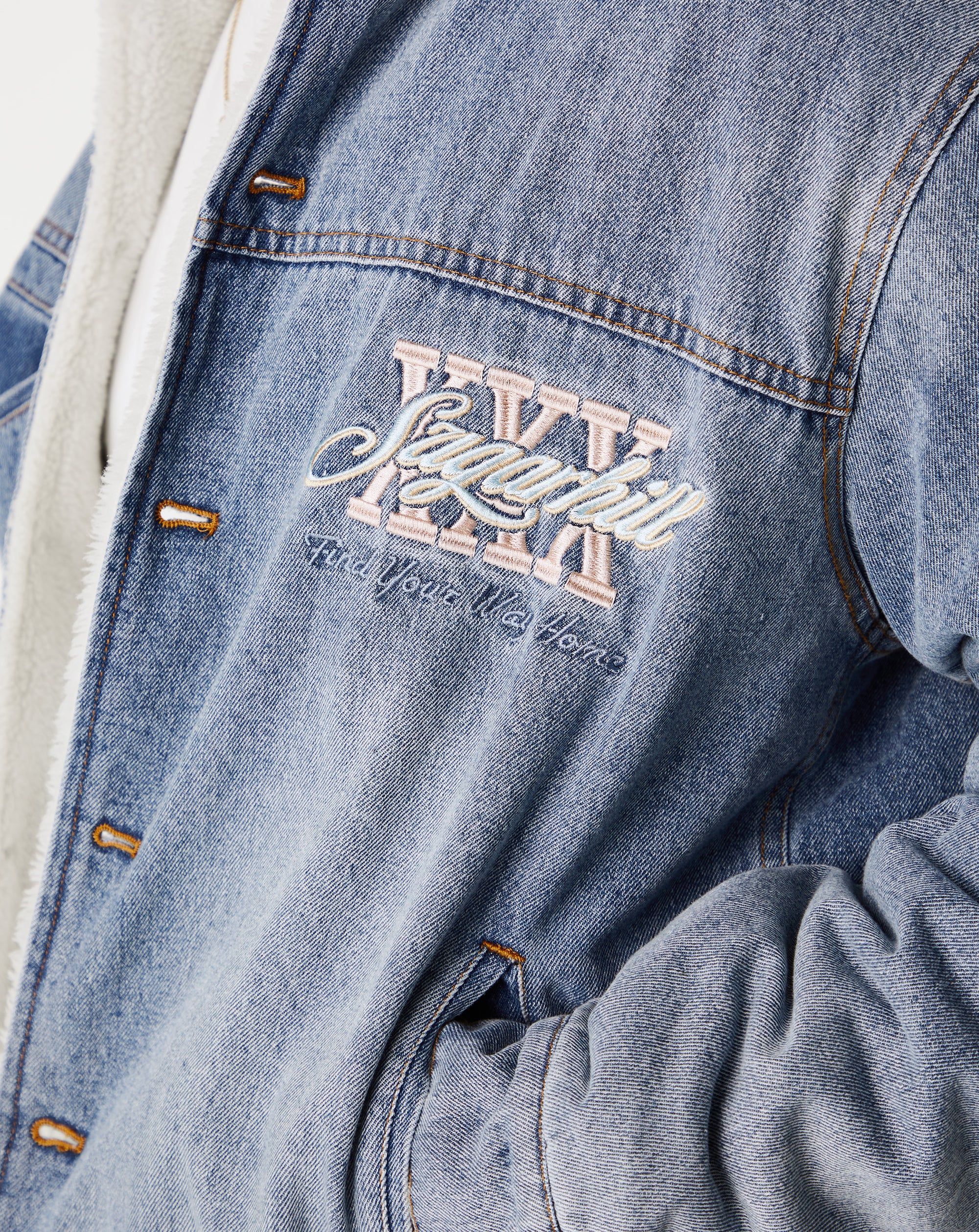 Sugarhill The Heart Denim Jacket - Rule of Next Apparel