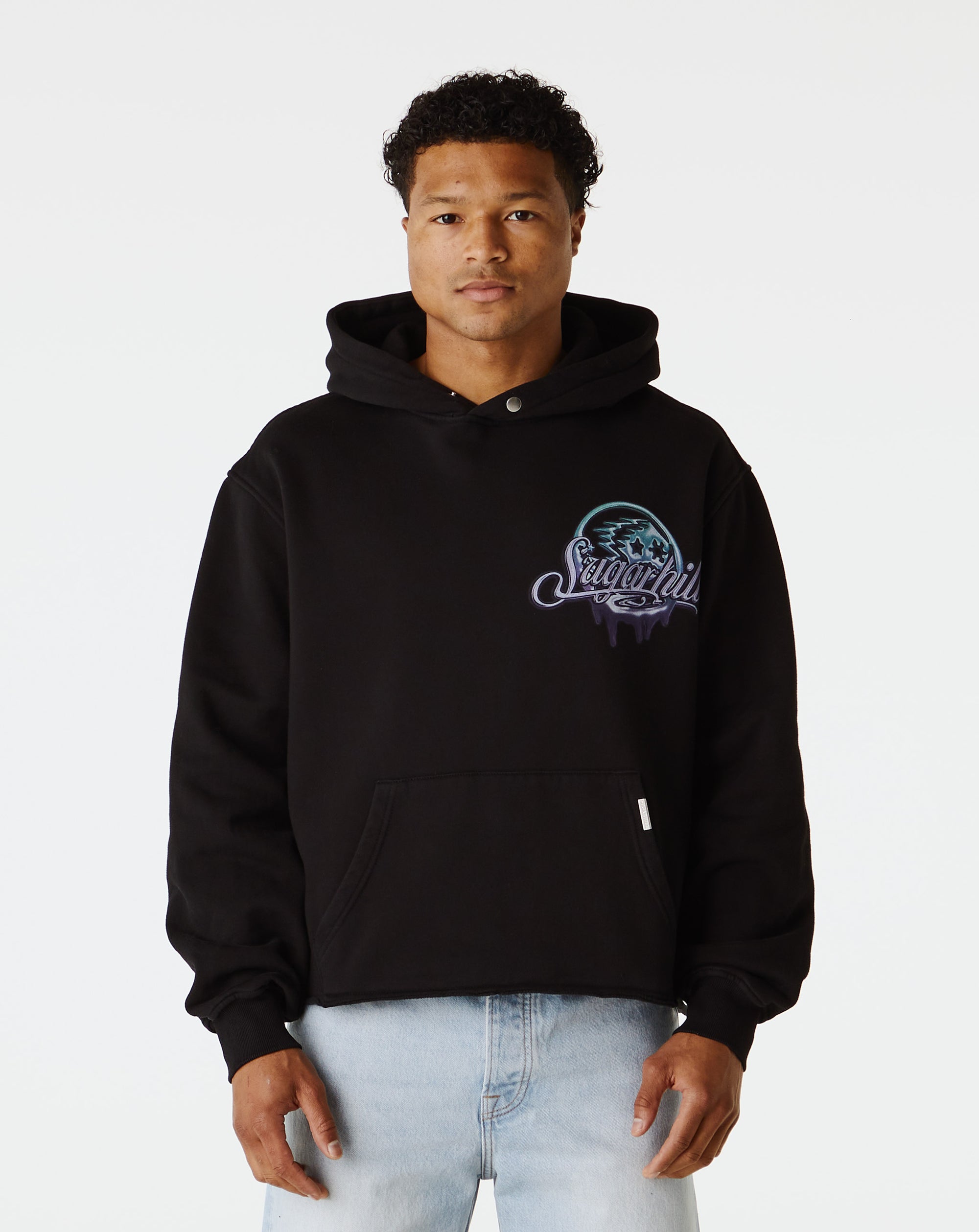 Hellish Cropped Hoodie