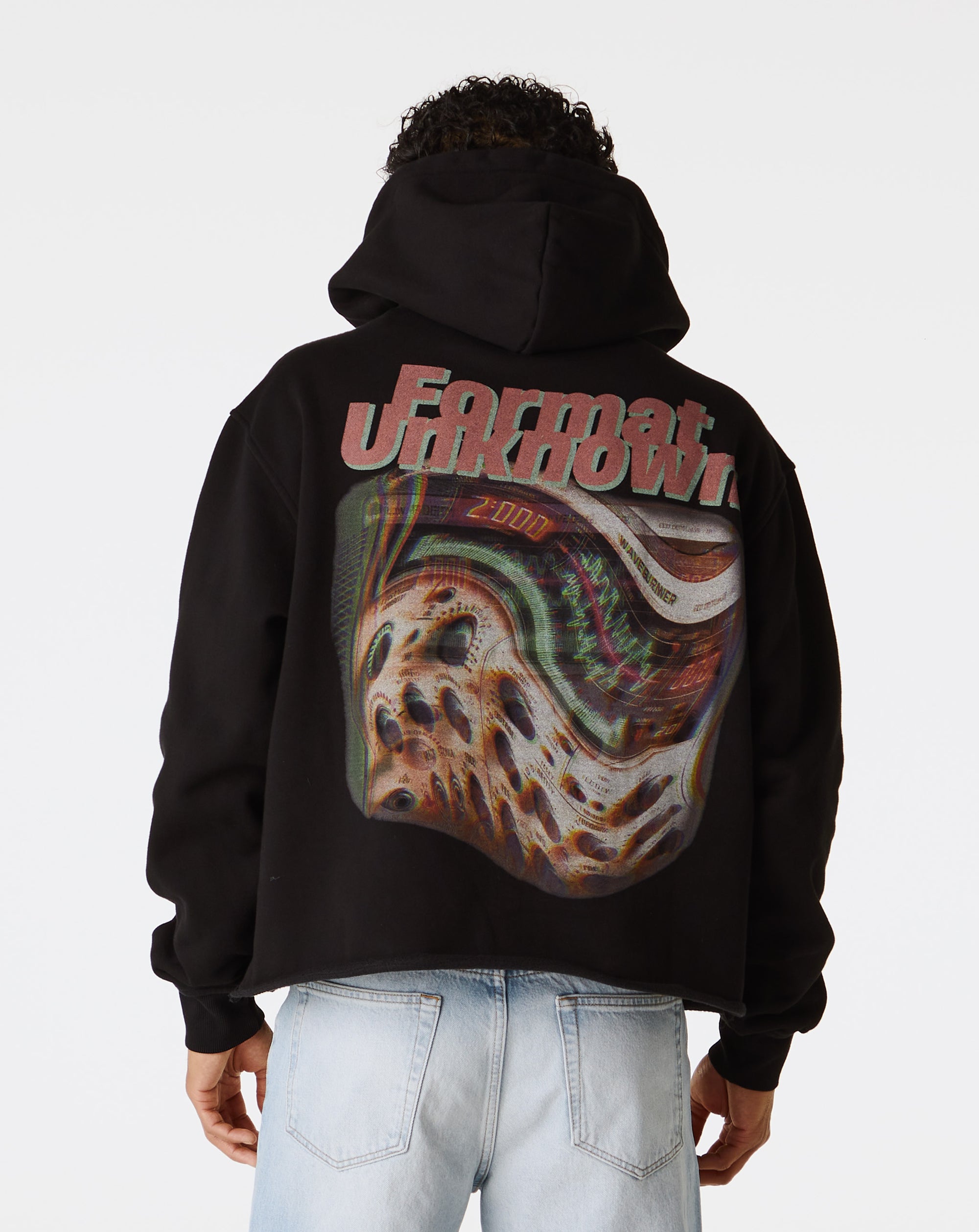 Lo Fi Cropped Hoodie