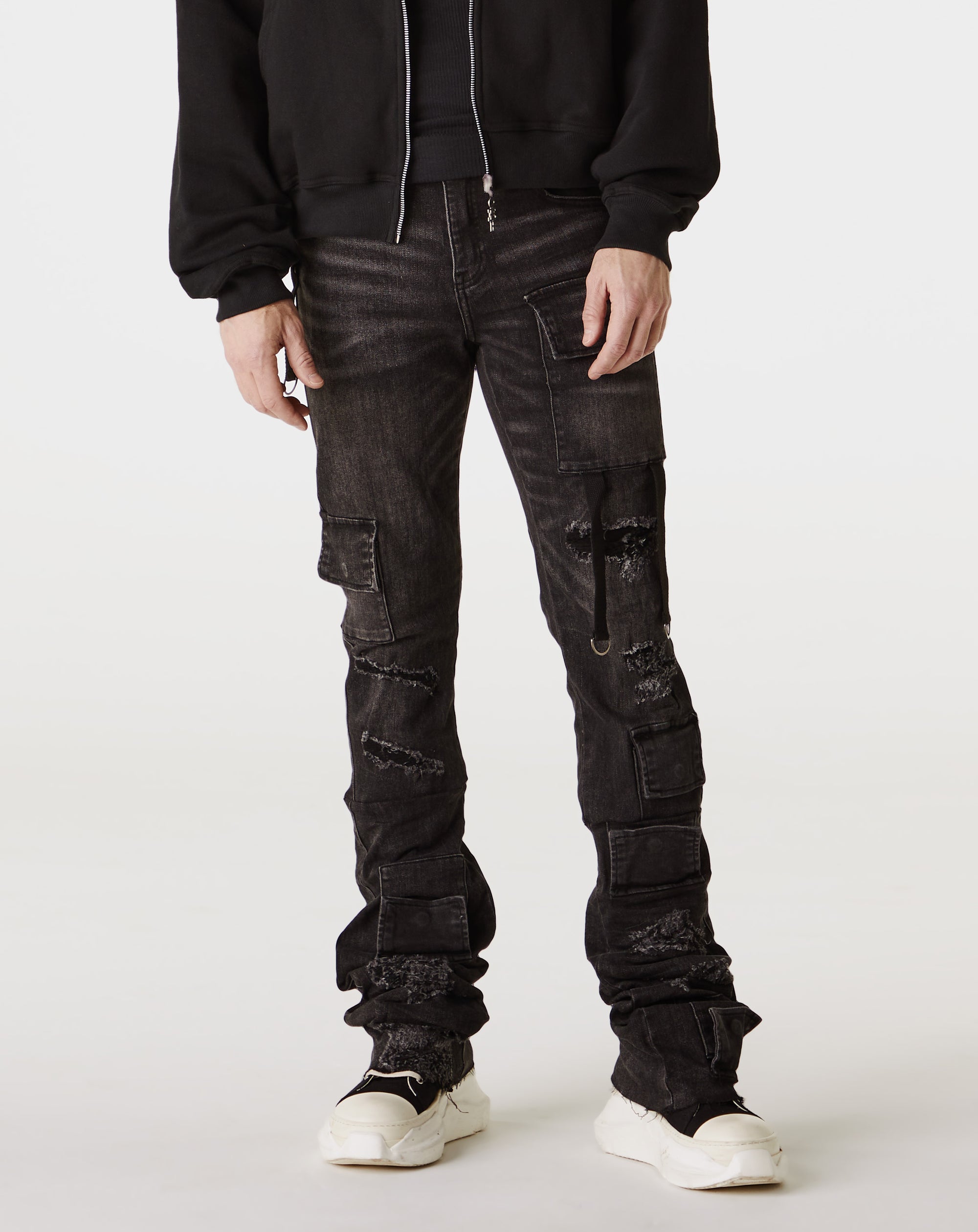 Si Tu Veux Denim Gunna 38 Stacked Jeans - Rule of Next Apparel