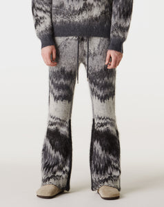 Si Tu Veux Denim Signature Mohair Flare Joggers - Rule of Next Apparel