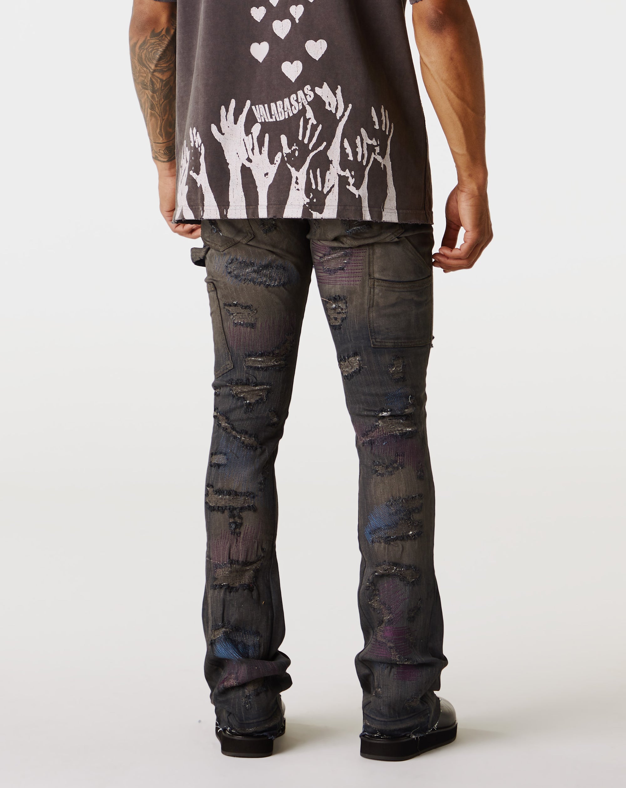 VALABASAS Zero Stacked Denim - Rule of Next Apparel