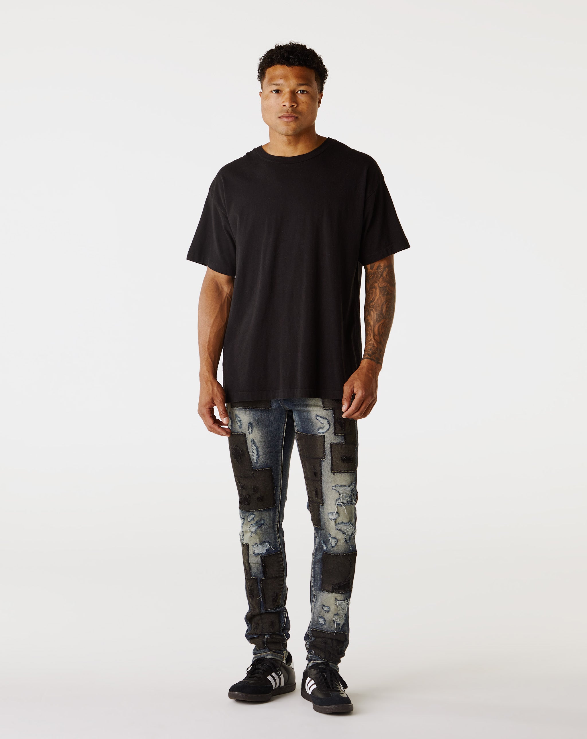 VALABASAS "Panels" Skinny Jeans - Rule of Next Apparel