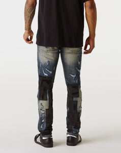 VALABASAS Panels Skinny Jeans - Rule of Next Apparel