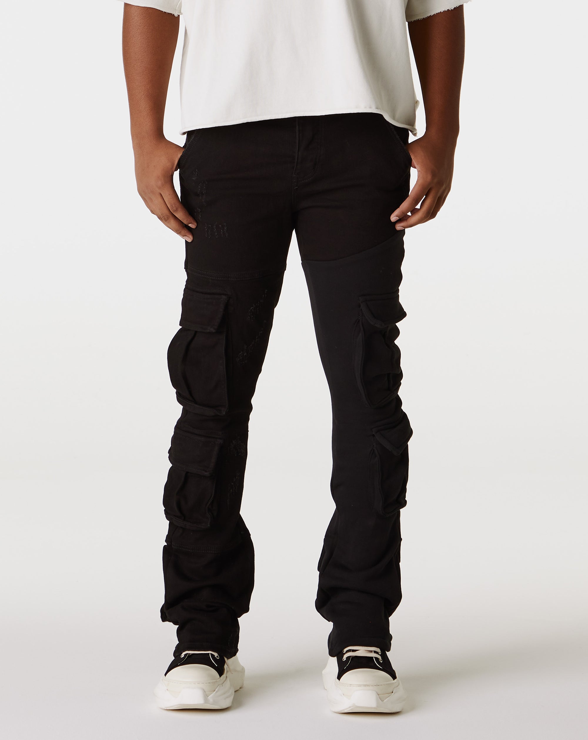 VALABASAS Yingyang Stacked Flare Jeans - Rule of Next Apparel