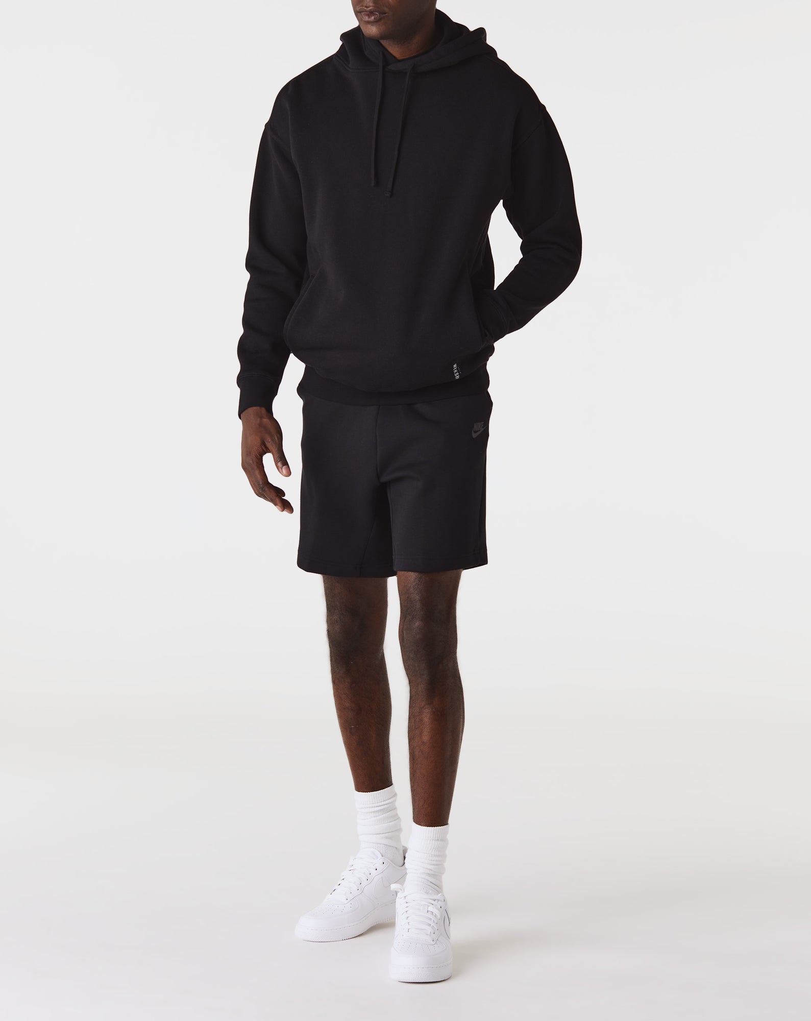 Nike - Tech Fleece Shorts - Black | Black - CU4503-010 - Rule of Next