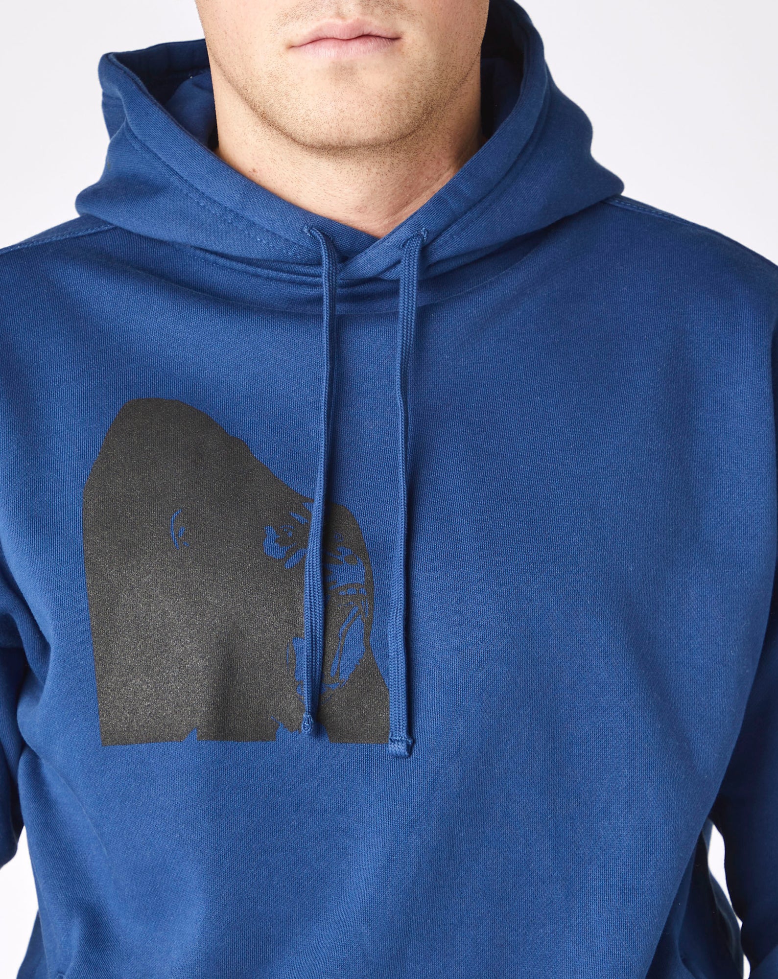 WRKSHP - Aawful Aaron x Basic Pullover Hoodie - Blue - HOODIE-BLUE-AA ...