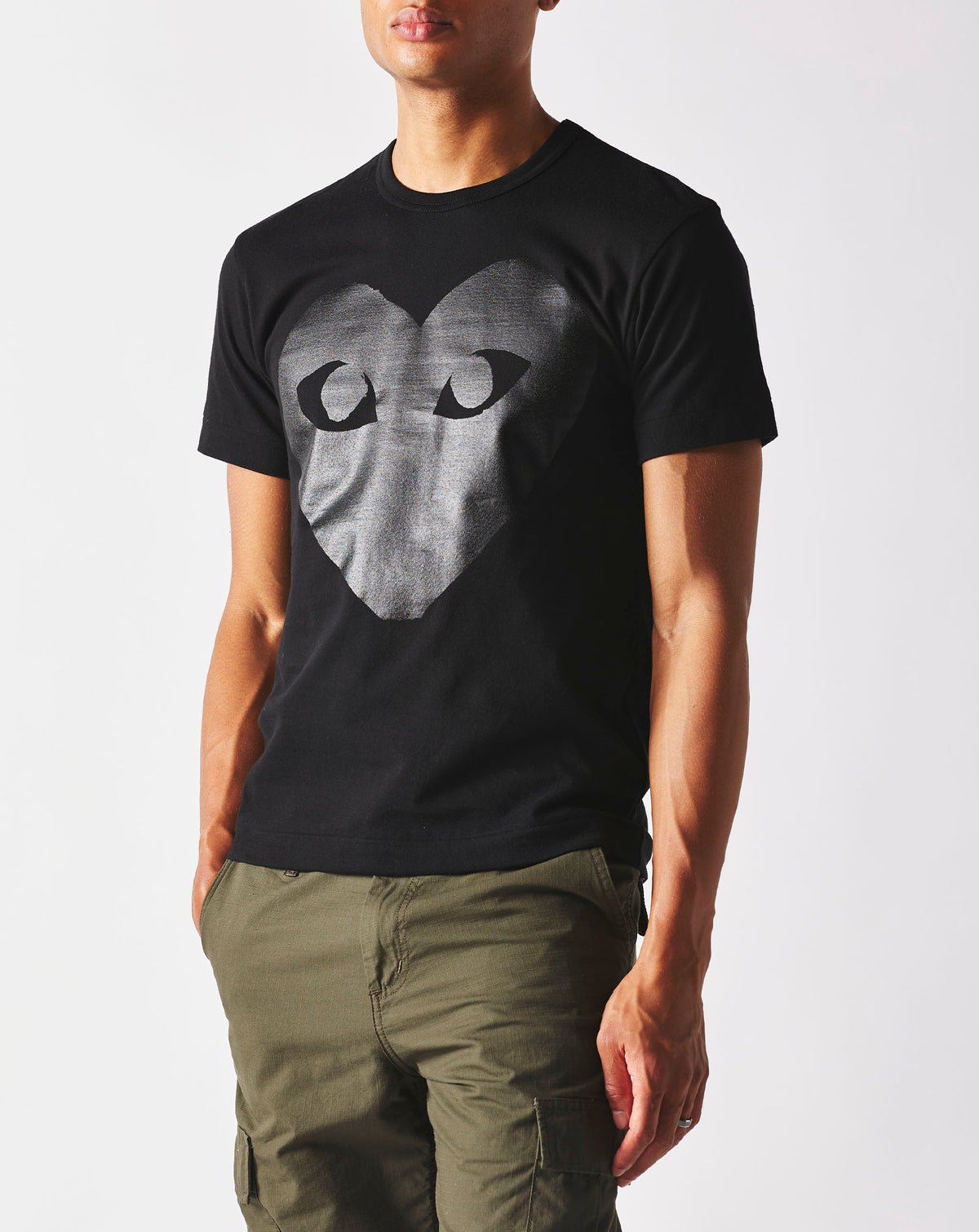 Comme des Garcons PLAY Big Black Heart T-Shirt - Rule of Next Apparel